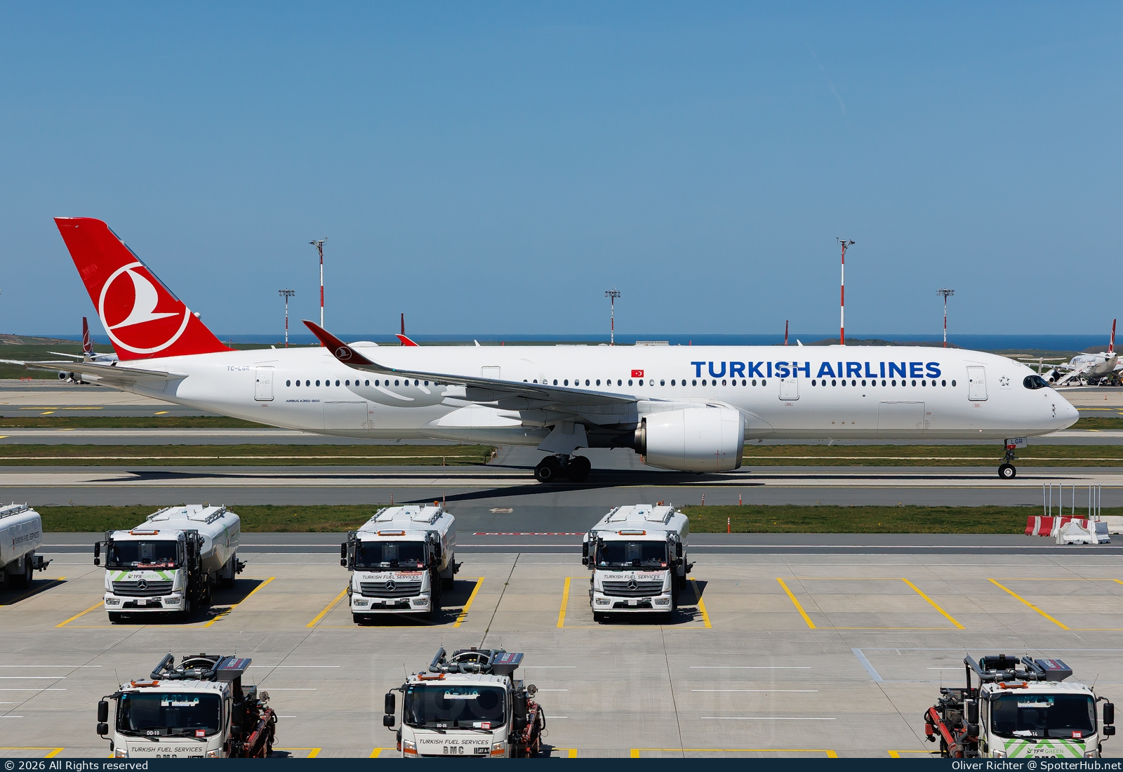 Photo of TC-LGR - Airbus A350-941 operated by Turkish Airlines