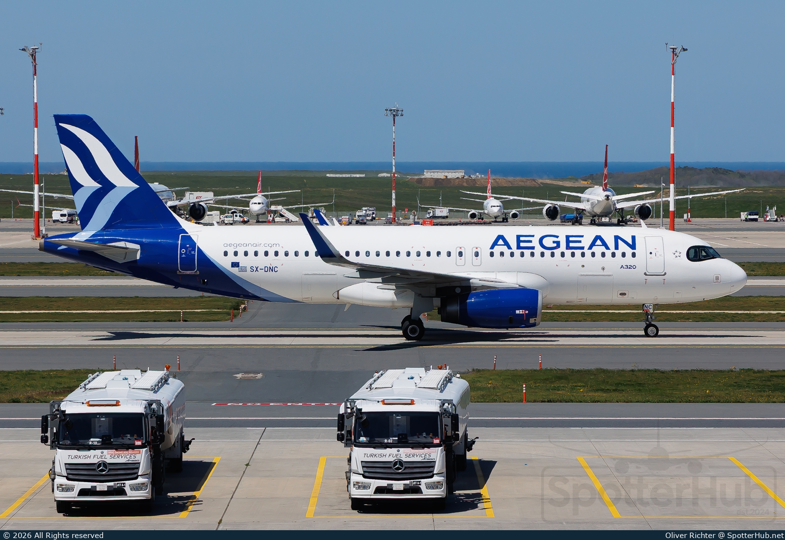 Photo of SX-DNC - Airbus A320-232 operated by Aegean Airlines