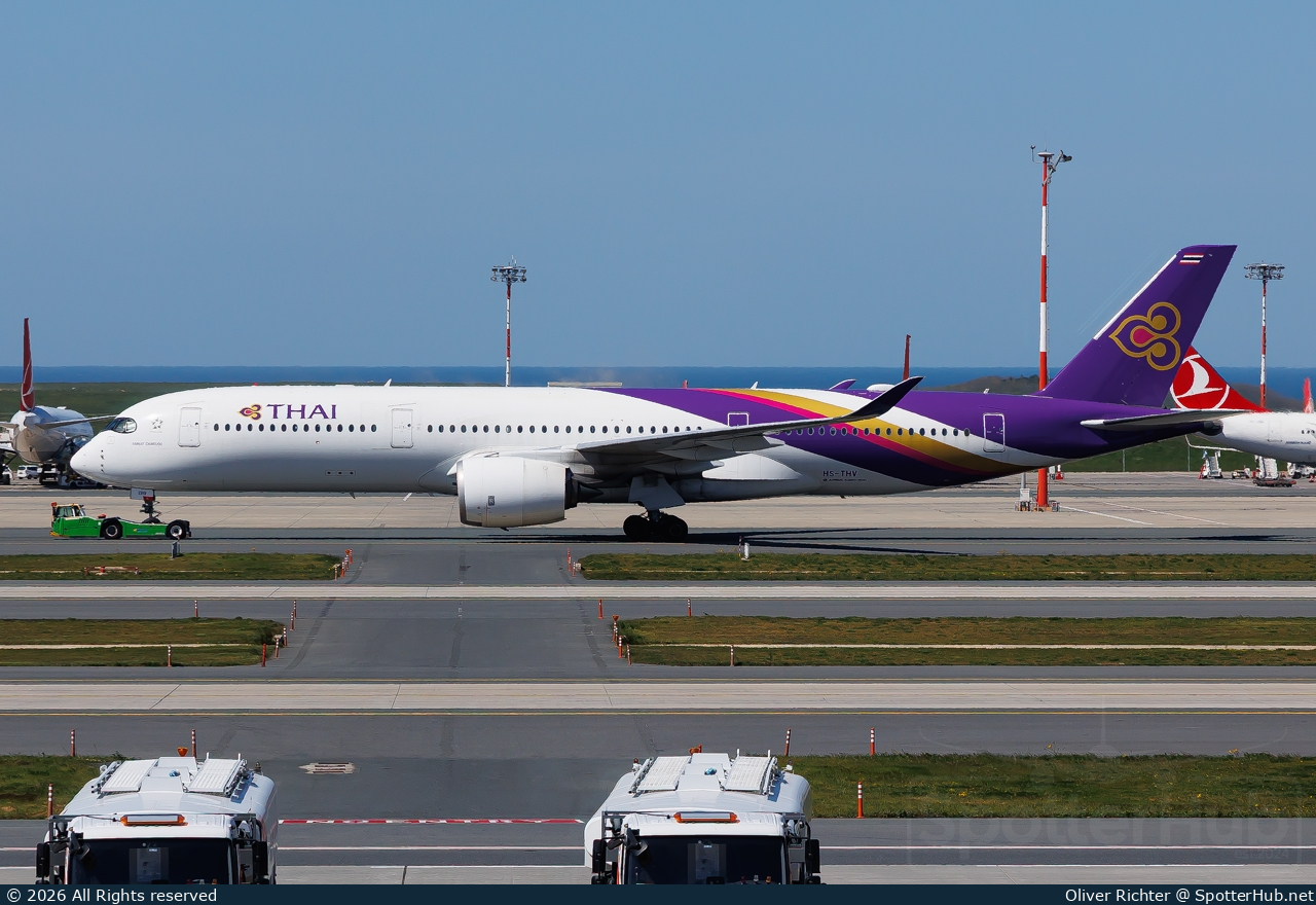 Photo of HS-THV - Airbus A350-941 operated by Thai Airways International
