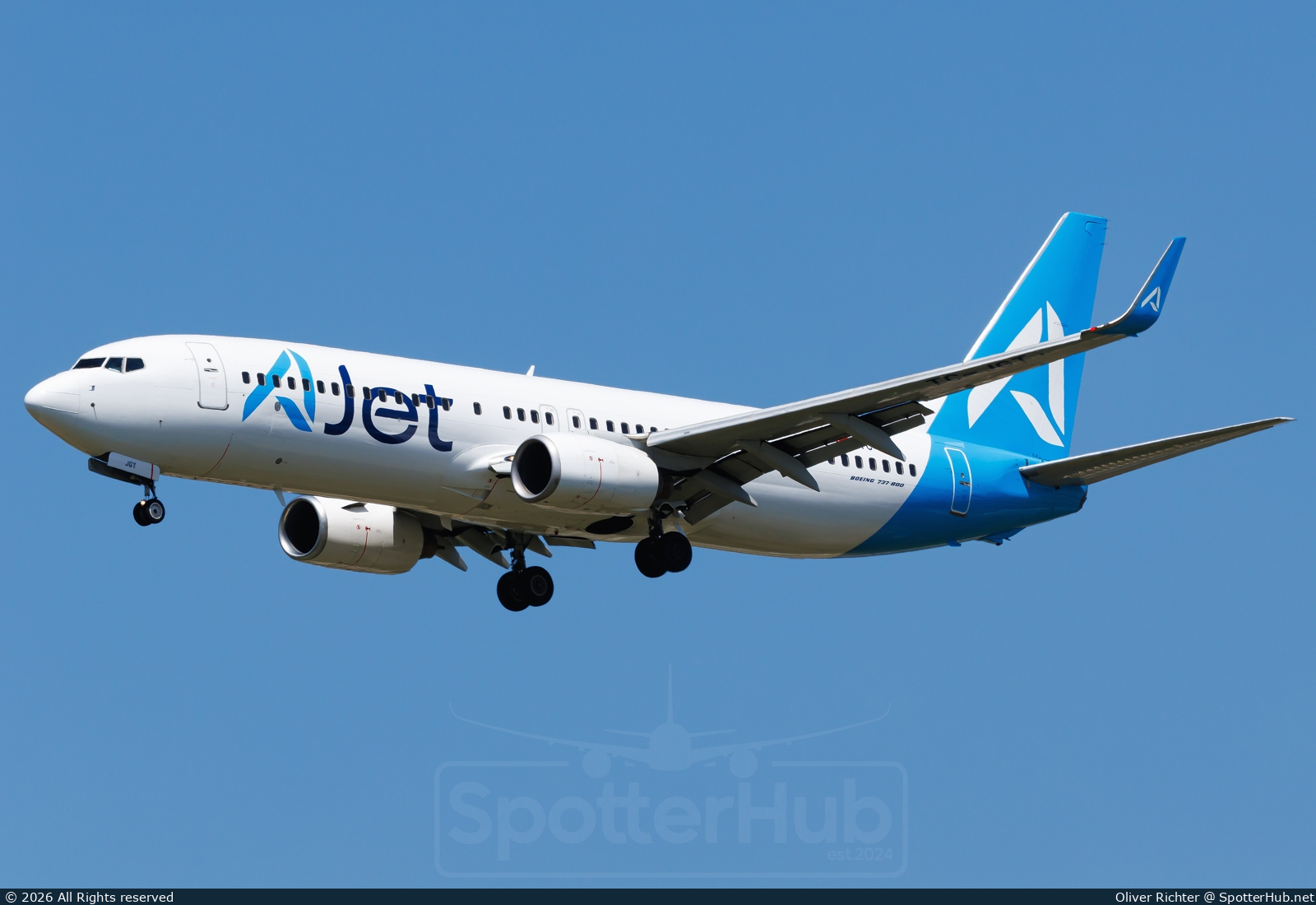 Photo of TC-JGT - Boeing 737-8F2 operated by AJet