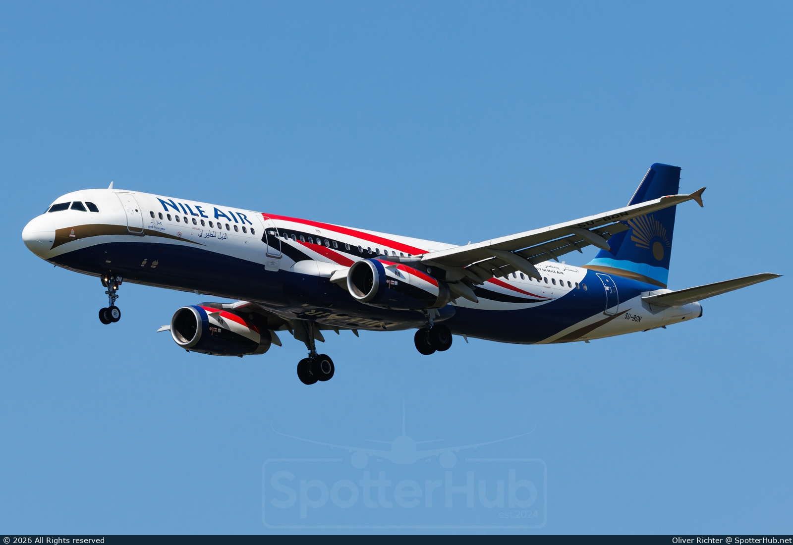 Photo of SU-BQN - Airbus A321-231 operated by Nile Air