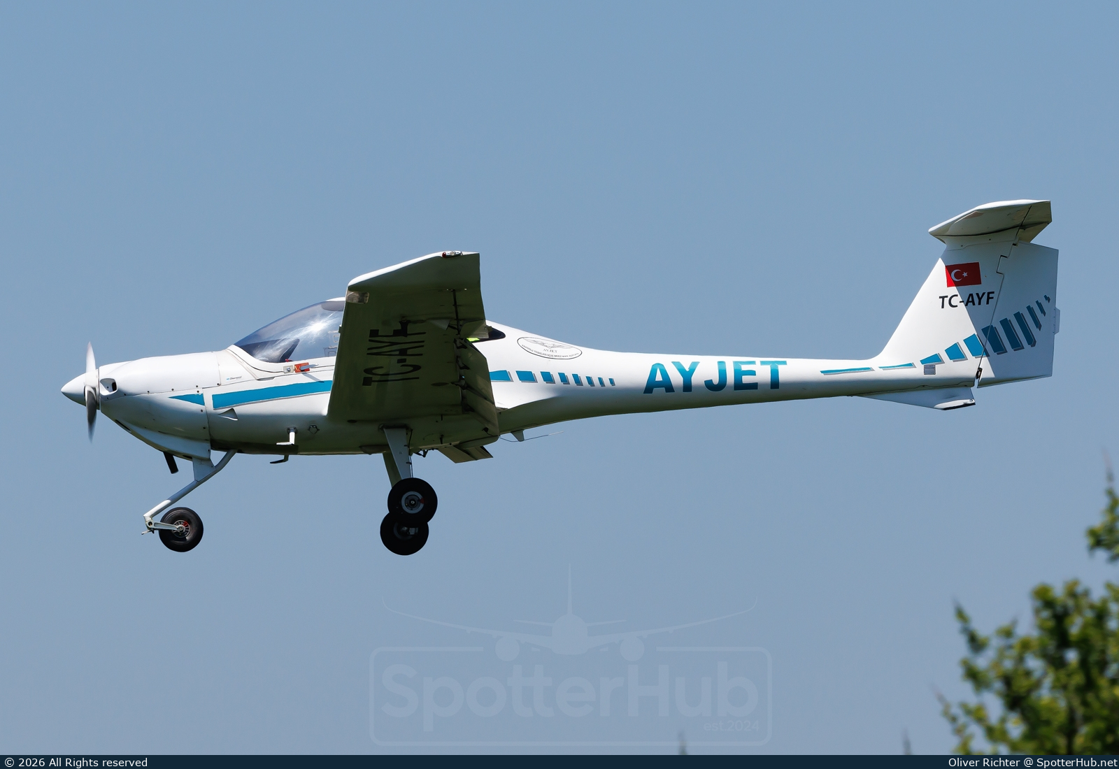 Photo of TC-AYF - Diamond DA20-C1 Eclipse operated by Ayjet
