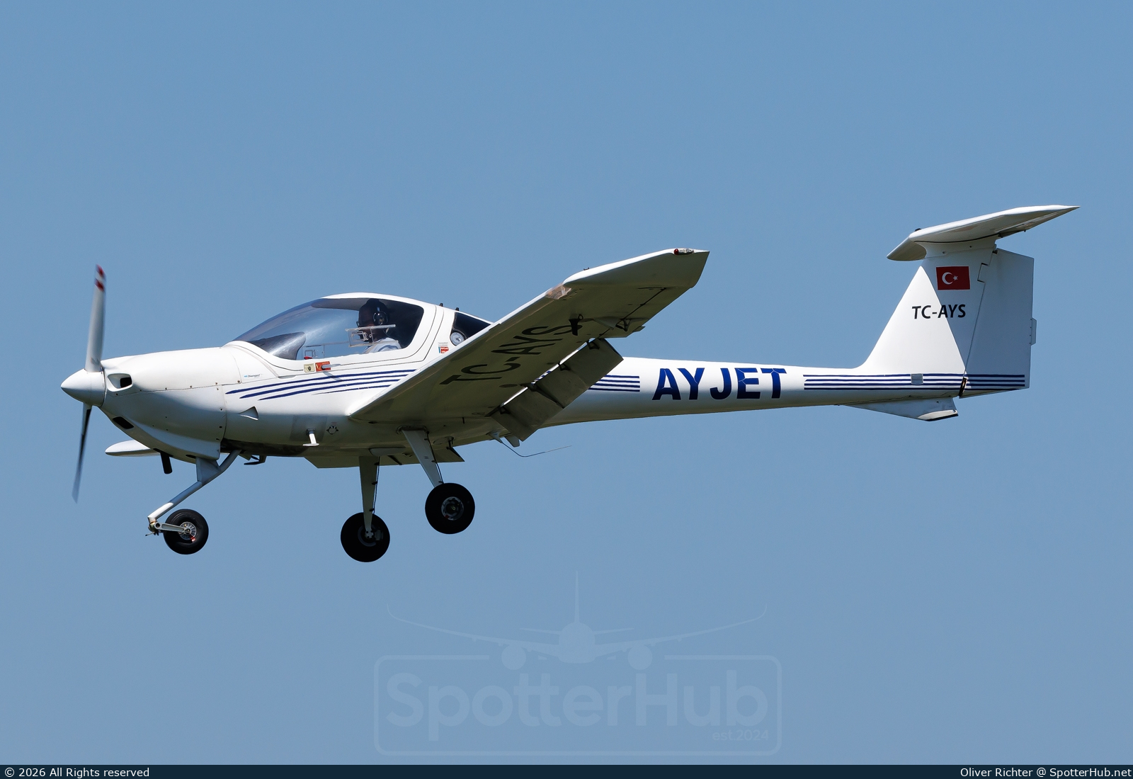 Photo of TC-AYS - Diamond DA20-C1 Eclipse operated by Ayjet