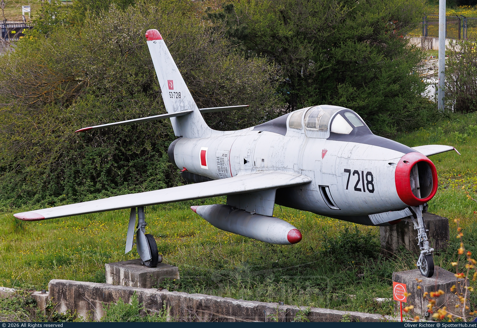 Photo of 53-7218 - Republic F-84F Thunderstreak at [Off Airport]
