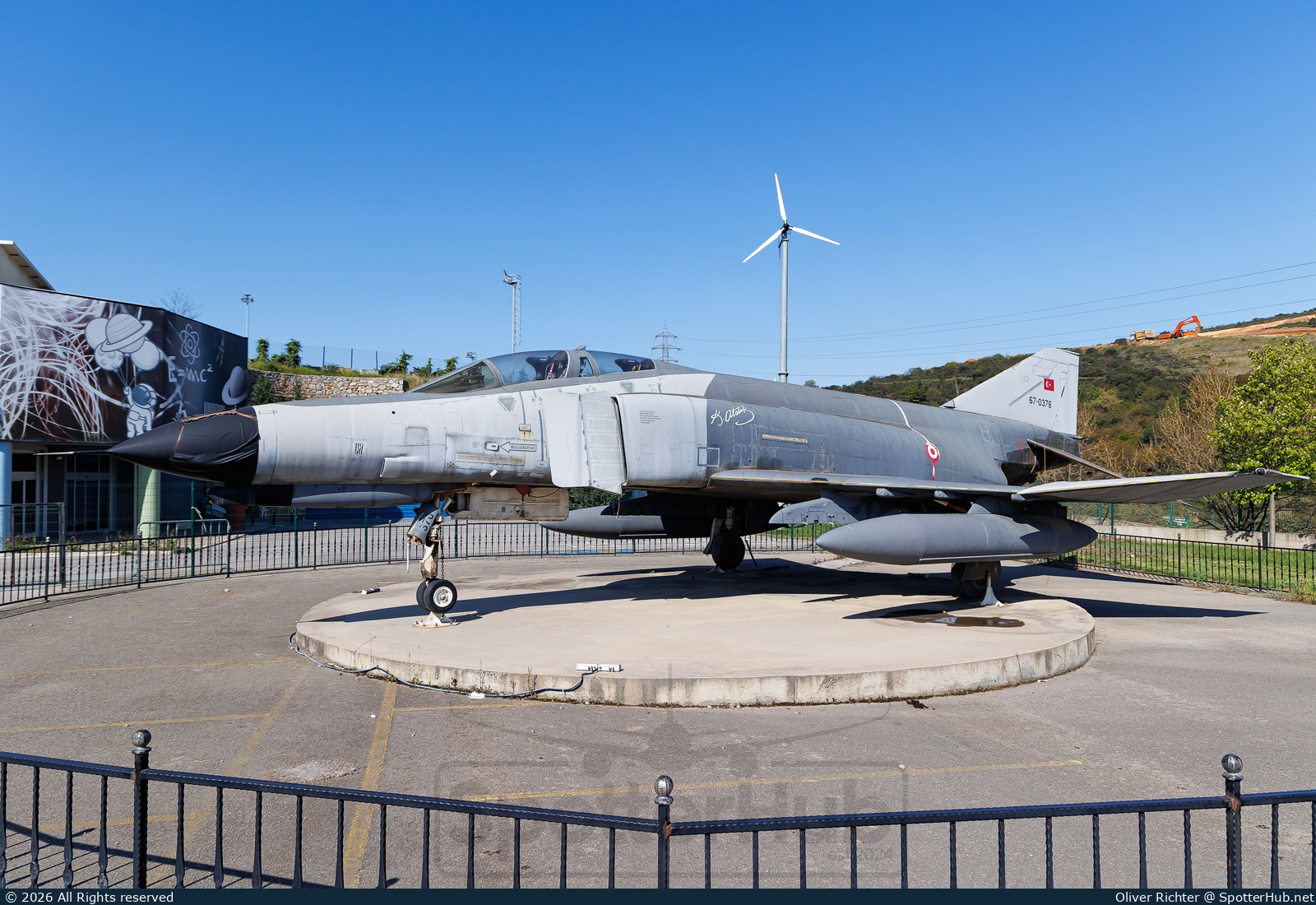 Photo of 67-0376 - McDonnell Douglas F-4E Phantom II operated by Turkish Air Force