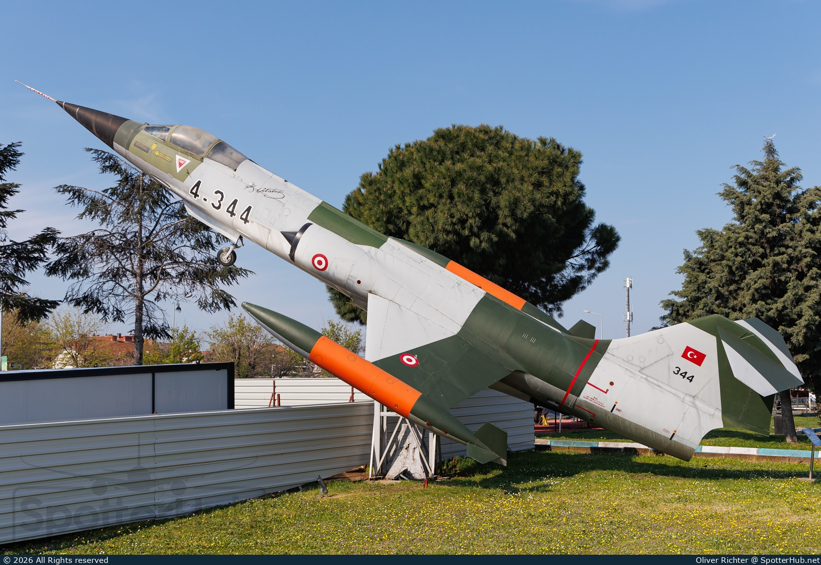 Photo of 62-12344 - Lockheed F-104G Starfighter operated by Turkish Air Force