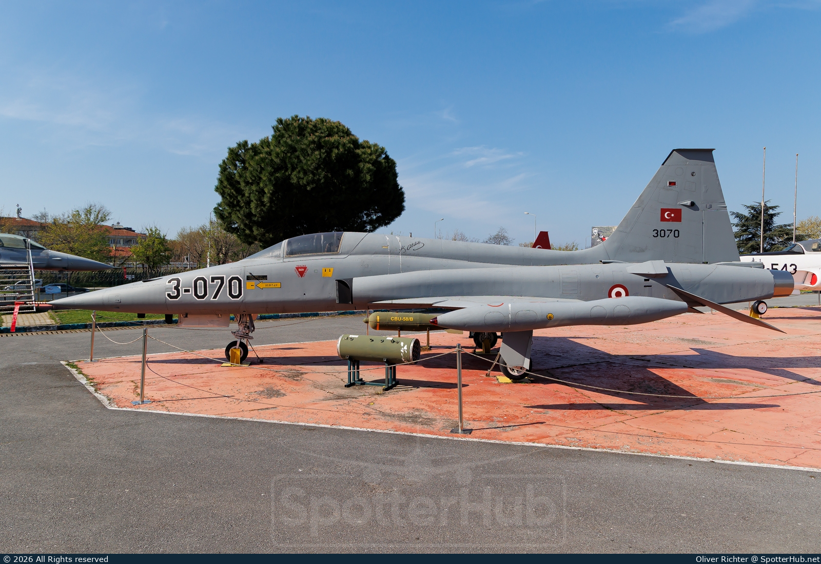Photo of 71-3070 - Northrop NF-5A Freedom Fighter operated by Turkish Air Force