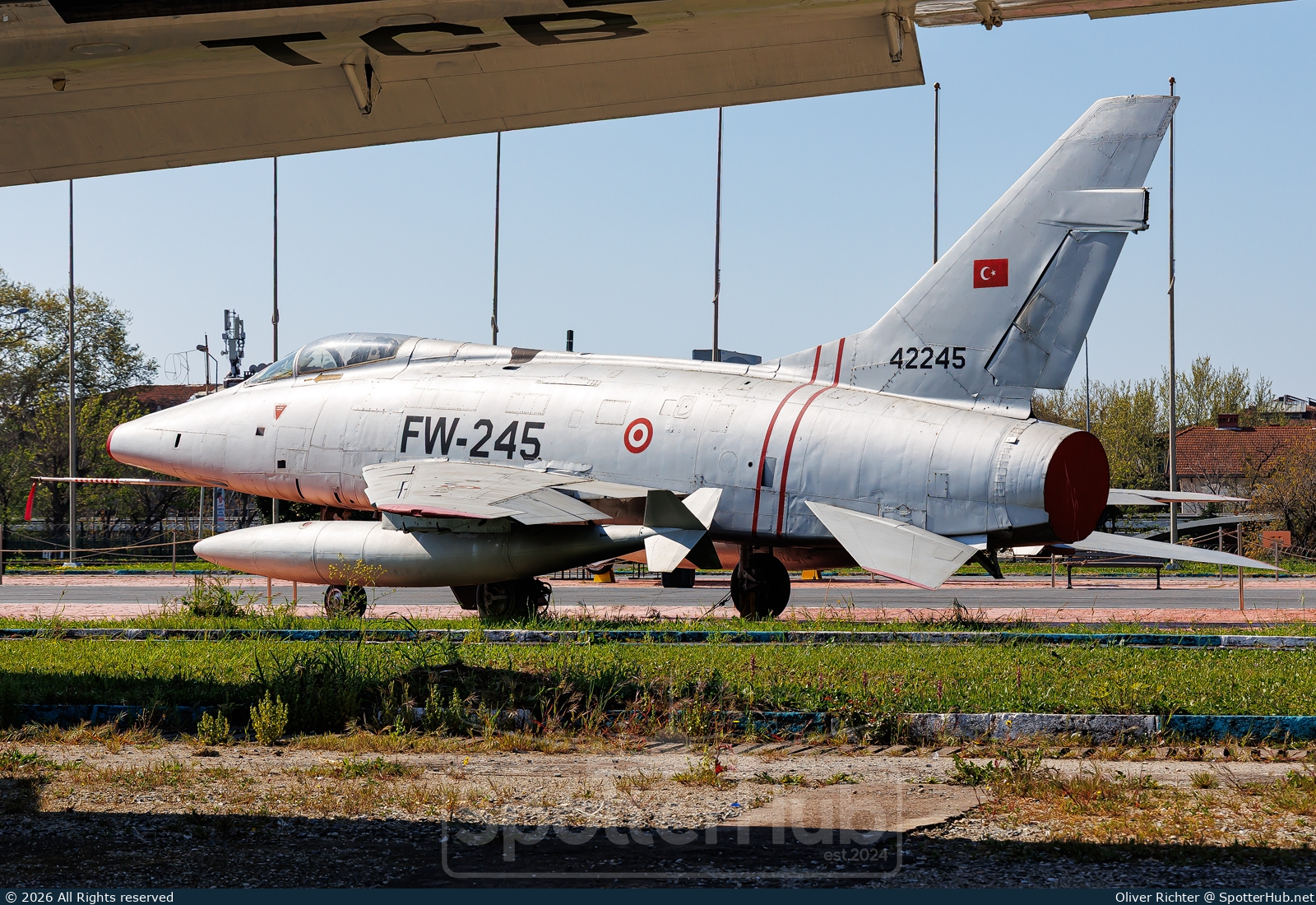 Photo of 54-2245 - North American F-100D Super Sabre operated by Turkish Air Force