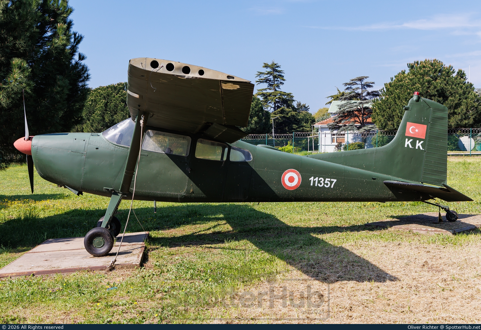 Photo of 11357 - Cessna U-17A operated by Turkish Army