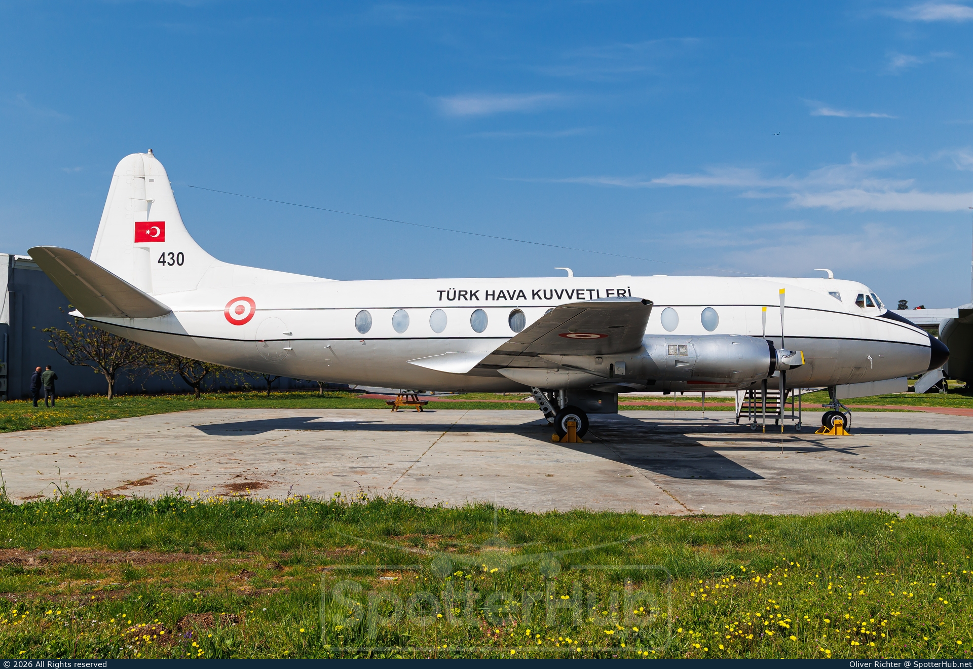 Photo of 58-430 - Vickers Viscount 794 operated by Turkish Air Force