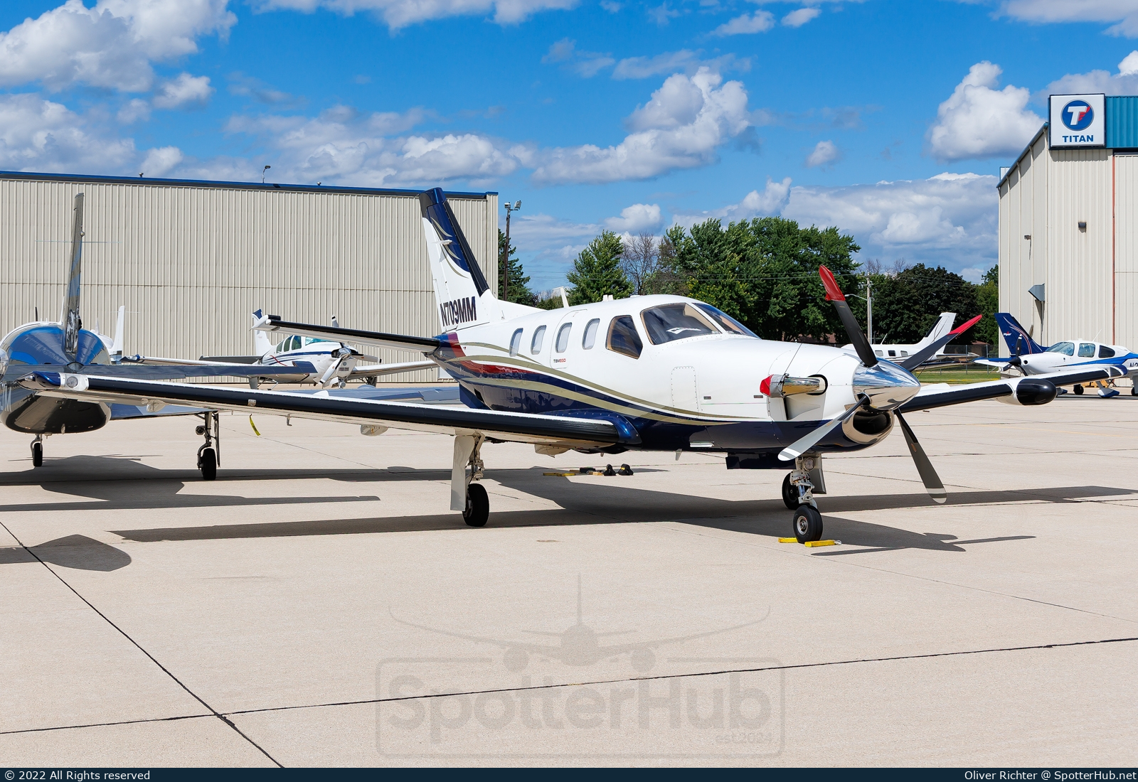 Photo of N709MM - SOCATA TBM 850 operated by Private
