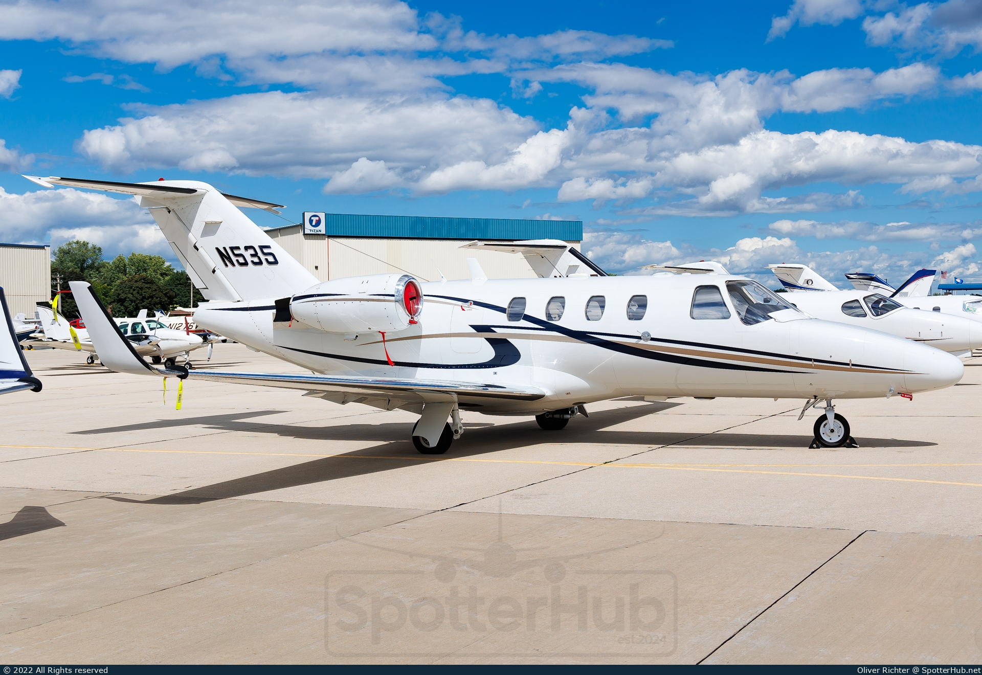 Photo of N535 - Cessna 525 CitationJet CJ1 operated by Private
