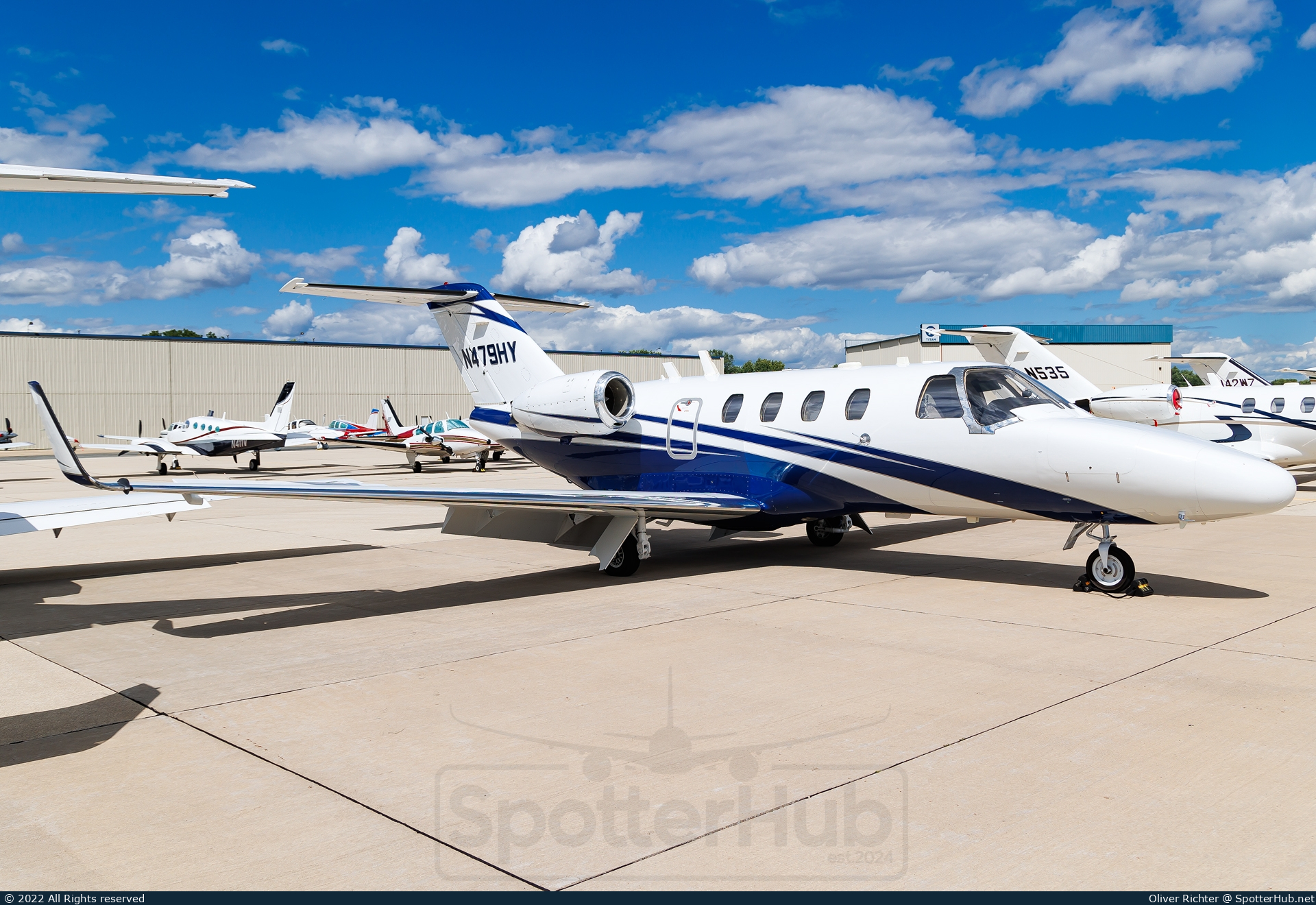 Photo of N479HY - Cessna 525 CitationJet operated by Private