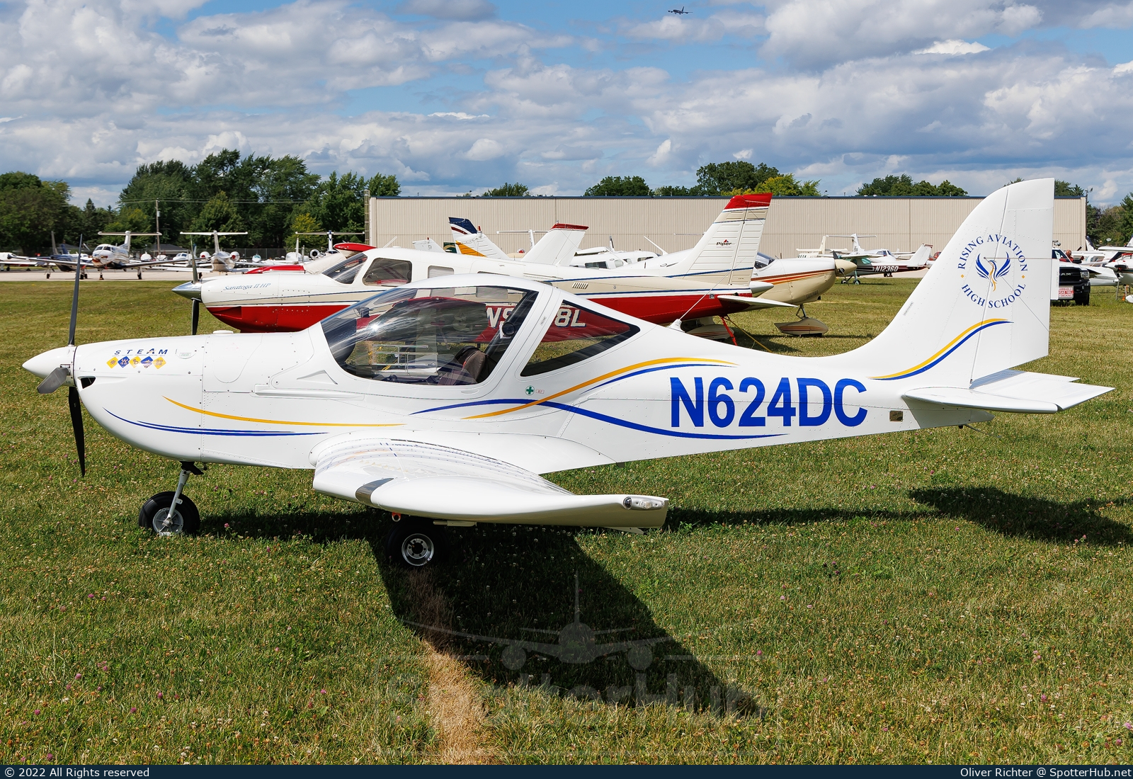 Photo of N624DC - Evektor Harmony LSA operated by Rising Aviation High School