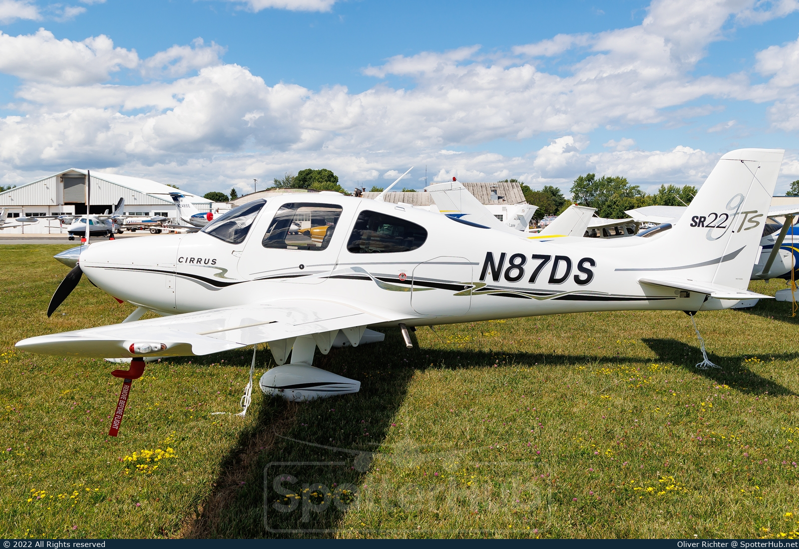 Photo of N87DS - Cirrus SR22 G2 GTS operated by Private