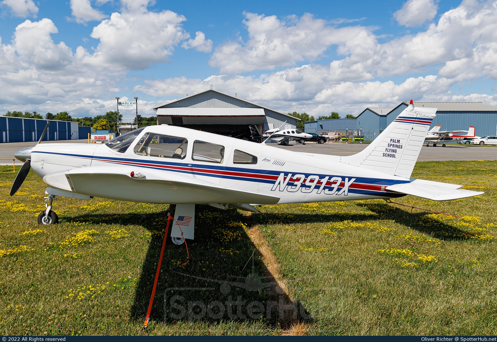 Photo of N3913X - Piper PA-28R-200 Cherokee Arrow operated by Palm Springs Flying School