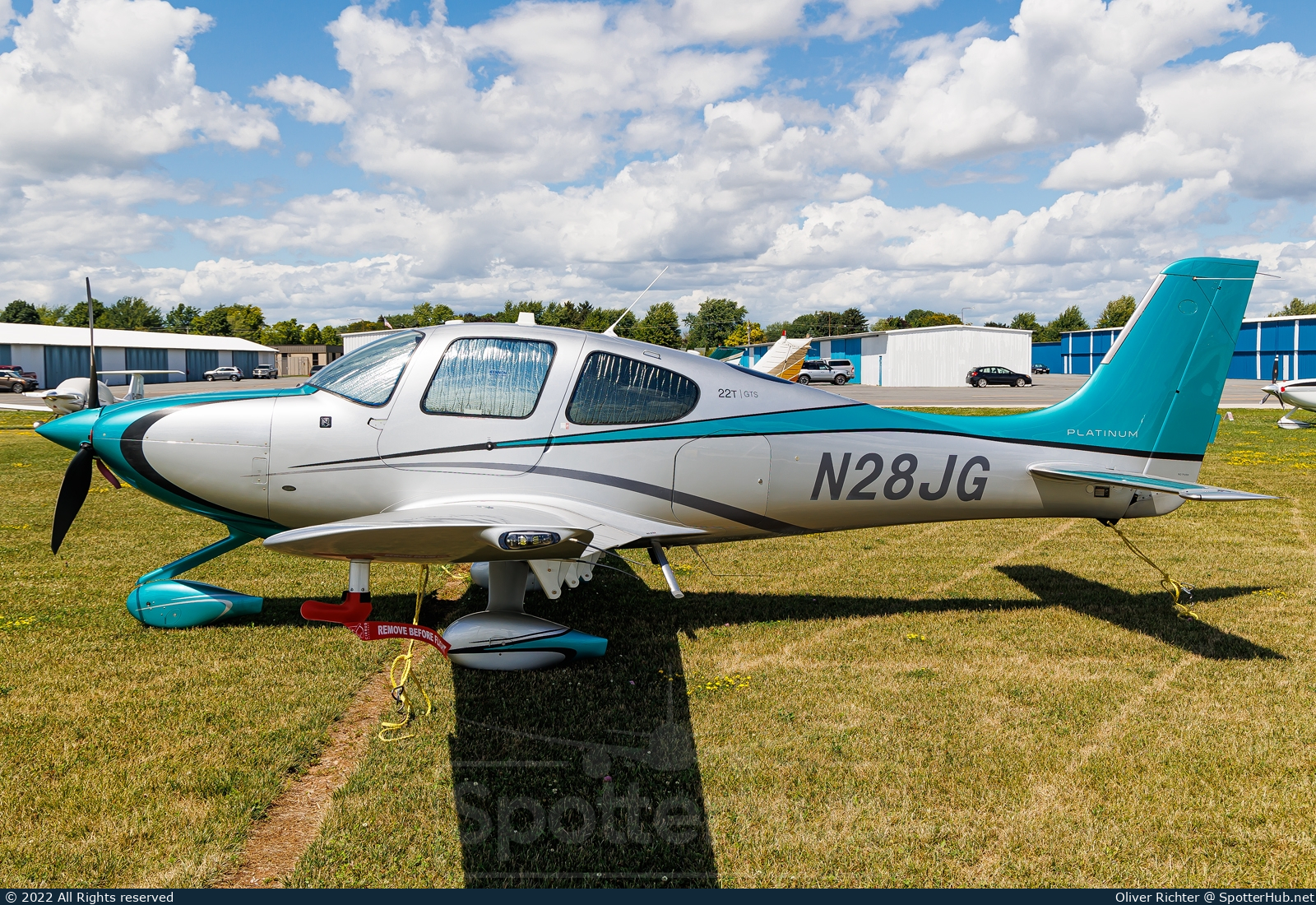 Photo of N28JG - Cirrus SR22T G6 GTS operated by Private
