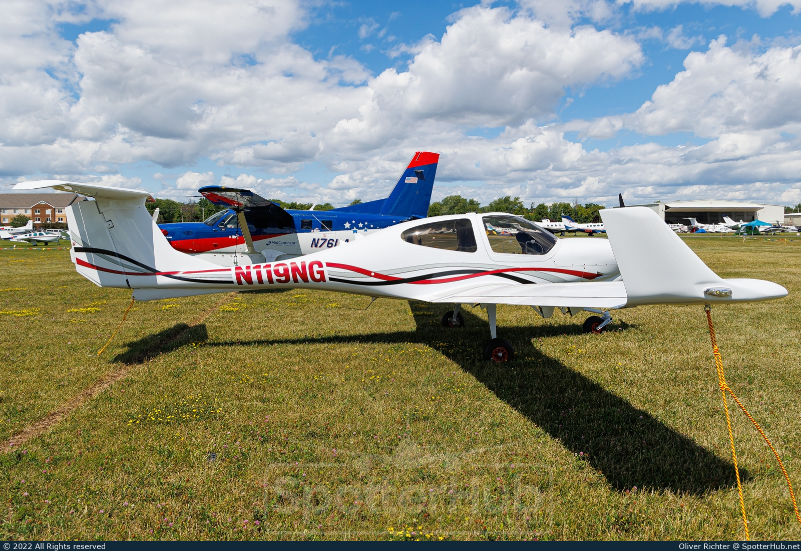 Photo of N119NG - Diamond DA40 NG Diamond Star operated by Diamond Aircraft