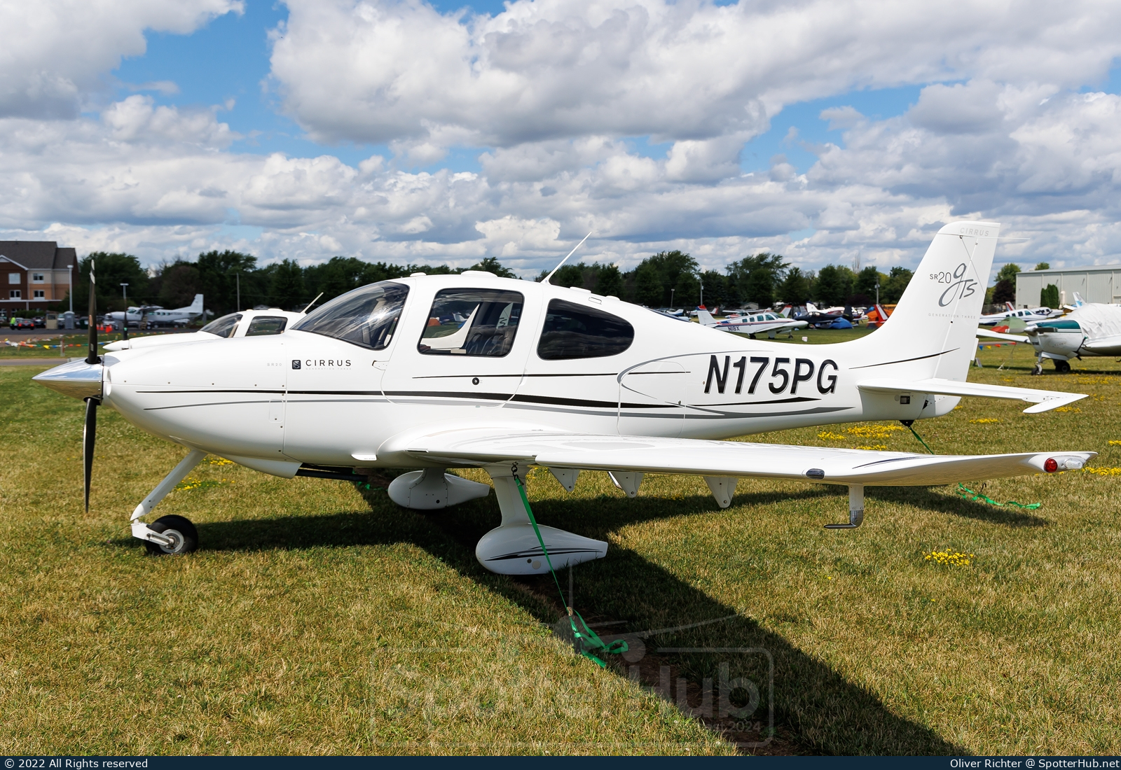 Photo of N175PG - Cirrus SR20 G3 GTS operated by Private