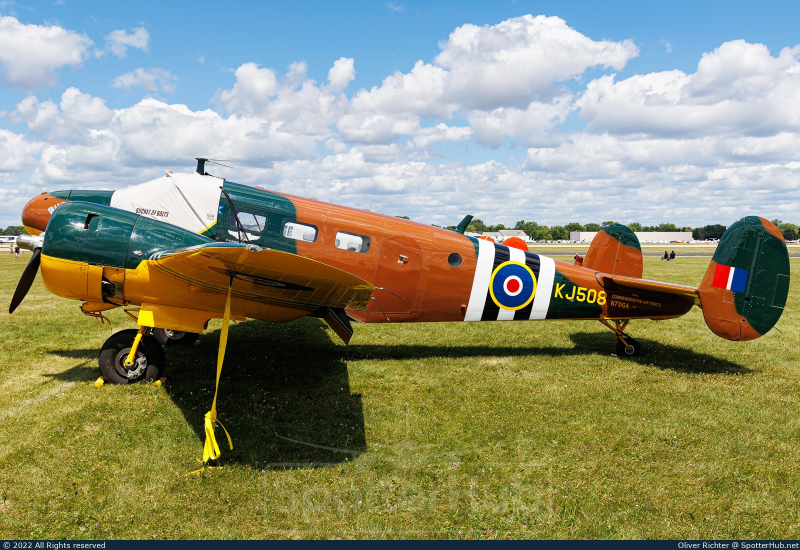 Photo of N70GA - Beechcraft D18S operated by Commemorative Air Force