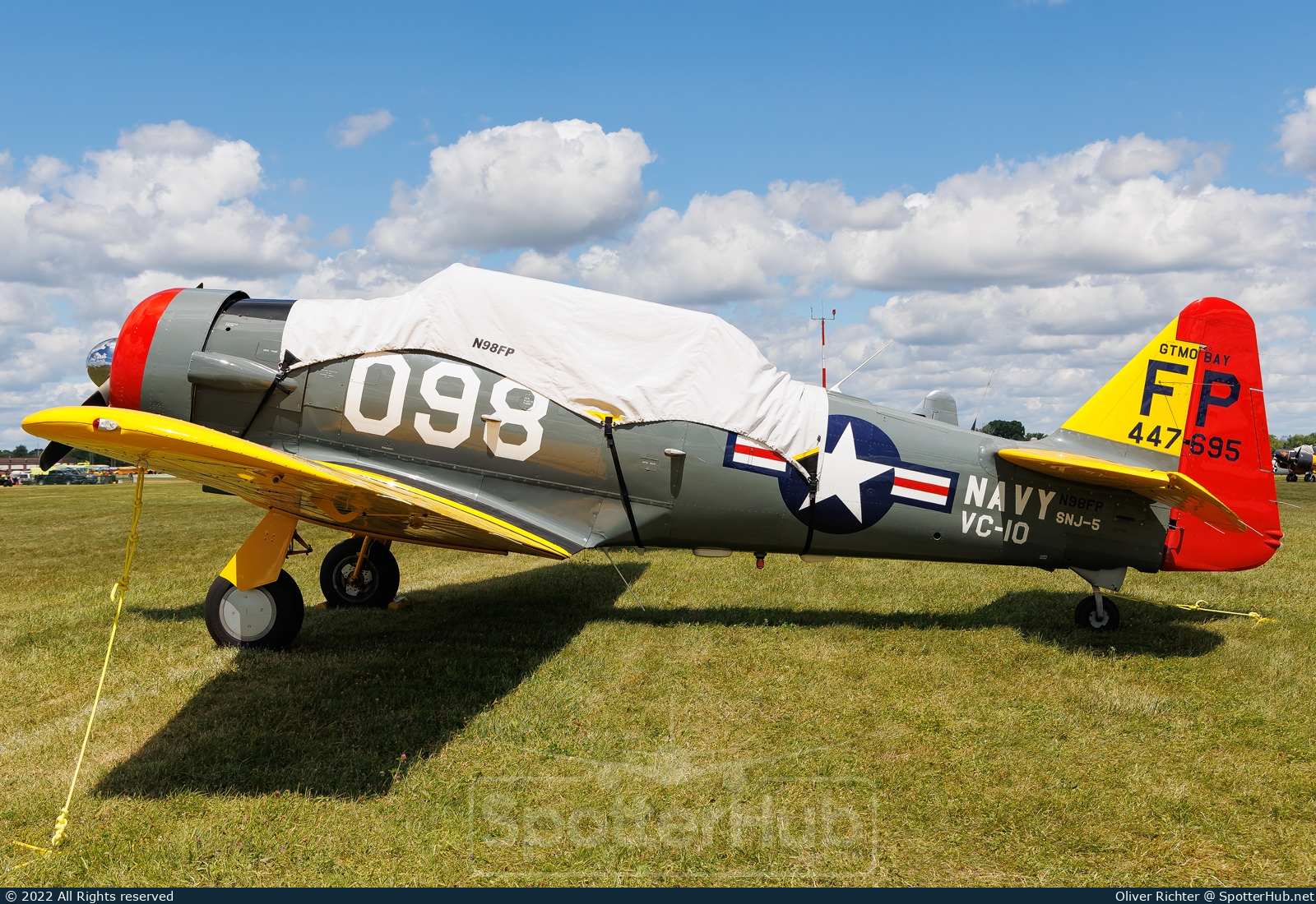 Photo of N98FP - North American T-6G Texan operated by Private