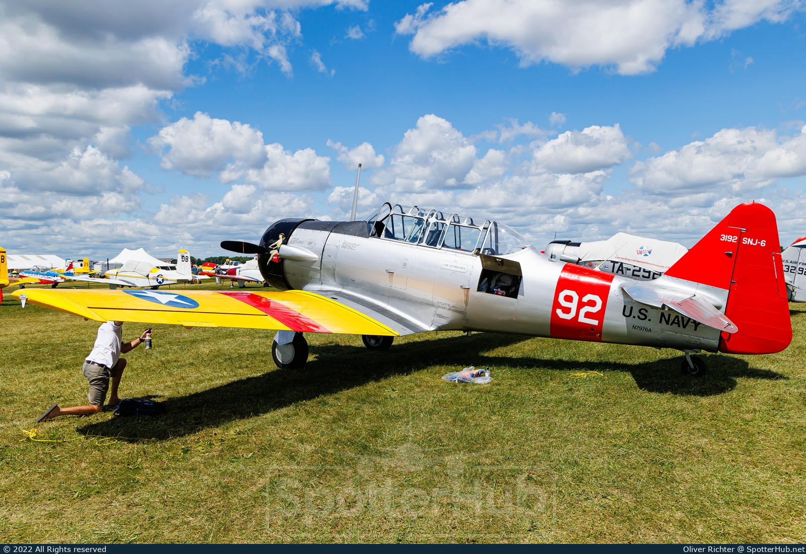 Photo of N7976A - North American AT-6F Texan operated by Private
