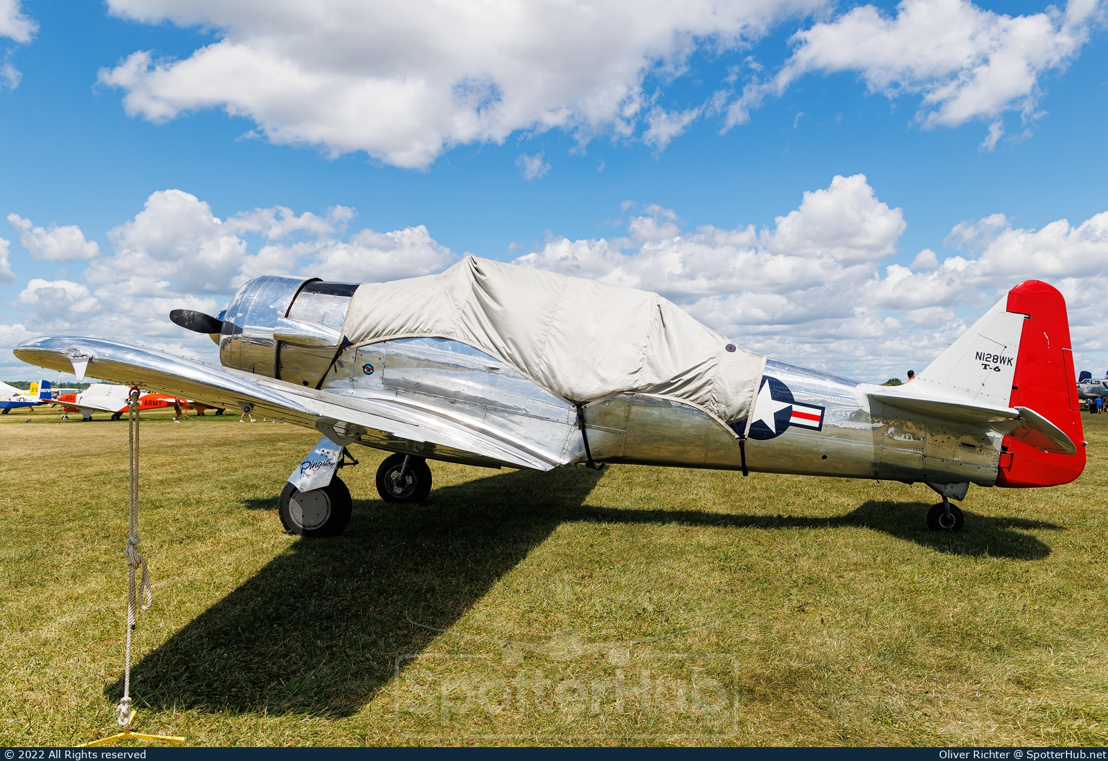 Photo of N128WK - North American AT-6G Texan operated by Private