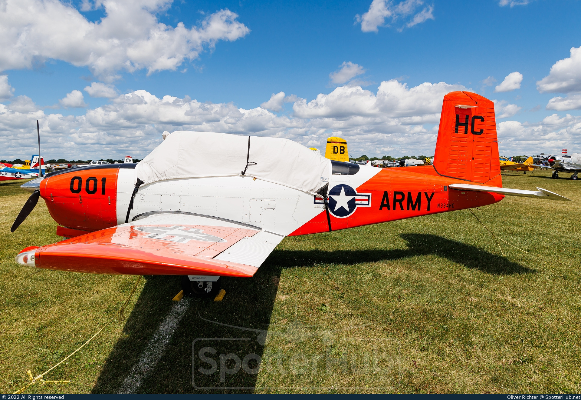 Photo of N334HC - Canadian Car and Foundry T-34A Mentor [Beechcraft T-34] operated by Private