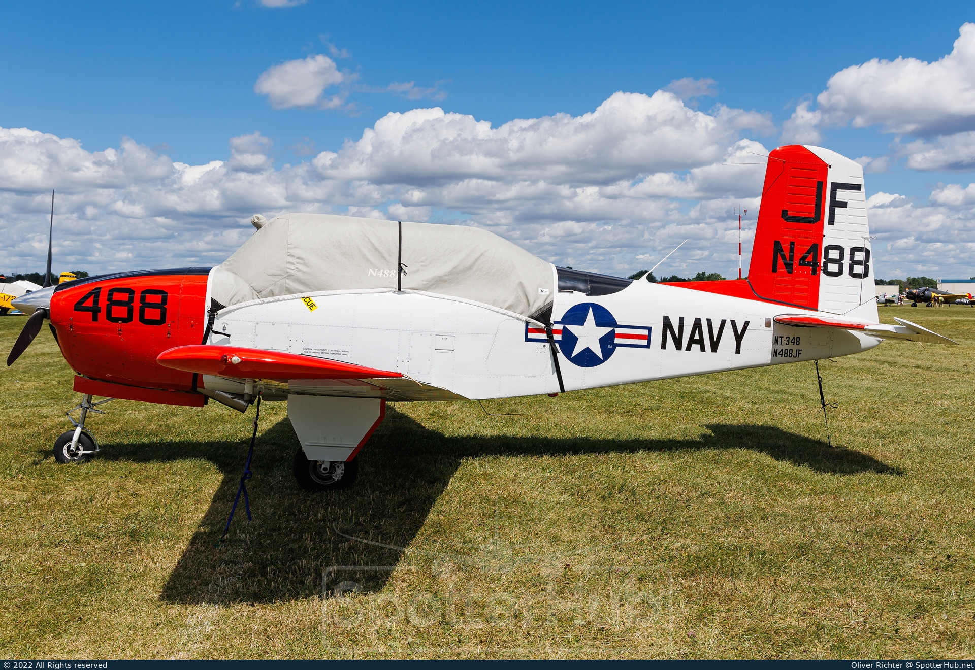 Photo of N488JF - Beechcraft T-34A Mentor operated by MentorAire Warbird Flights