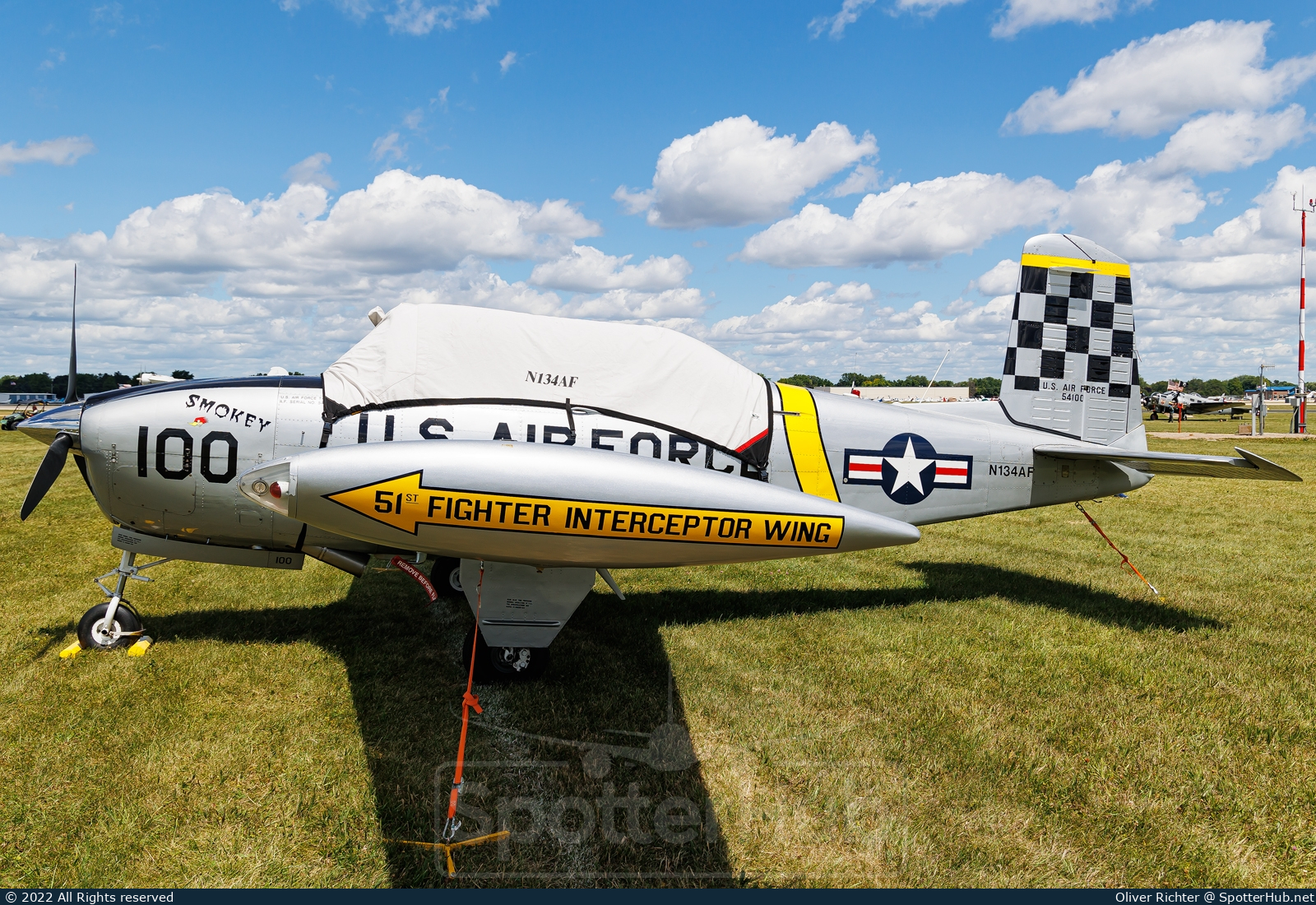 Photo of N134AF - Beechcraft T-34A Mentor operated by Private