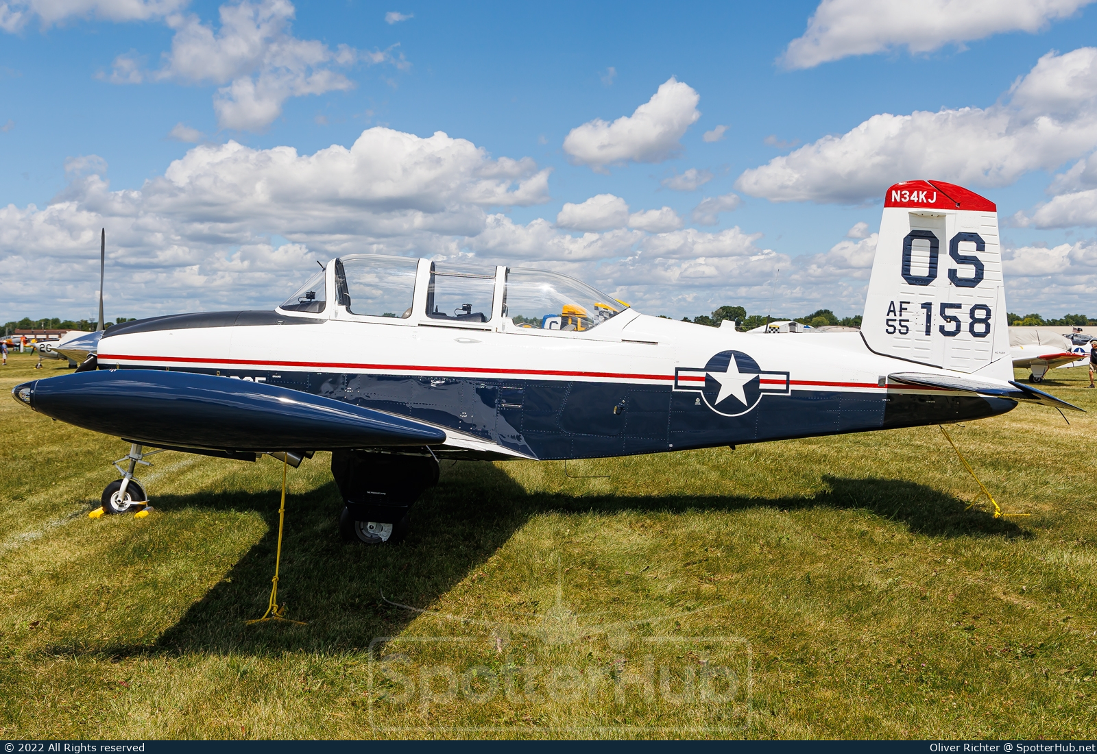 Photo of N34KJ - Beechcraft T-34A Mentor operated by Private