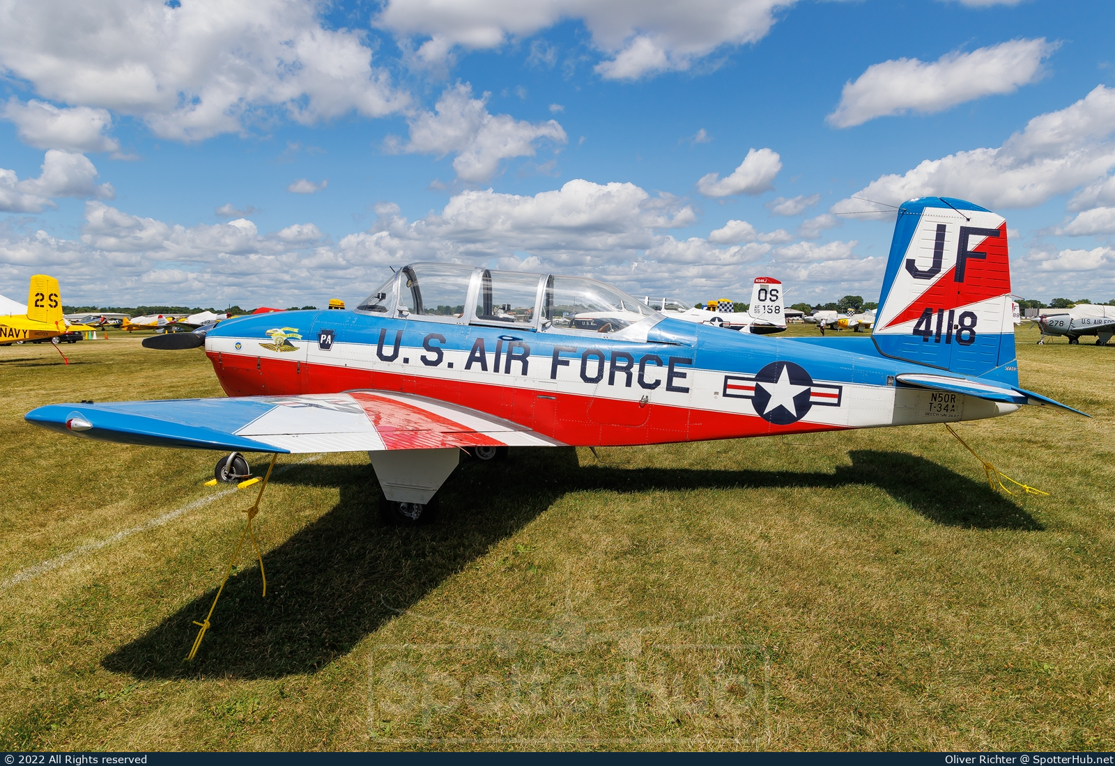 Photo of N50R - Canadian Car and Foundry T-34A Mentor [Beechcraft T-34] operated by Private
