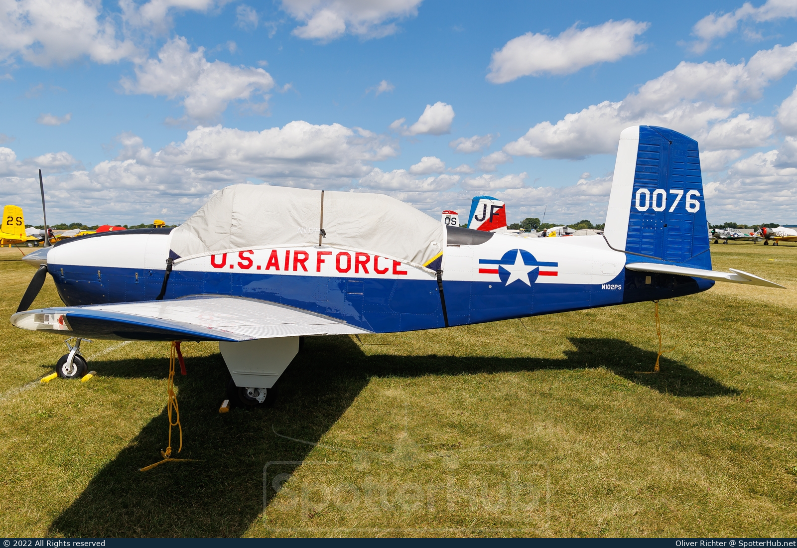 Photo of N102PS - Beechcraft T-34A Mentor operated by Private