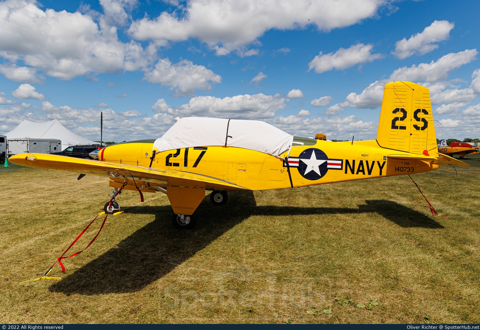 Photo of N2VY - Beechcraft T-34B Mentor operated by Private
