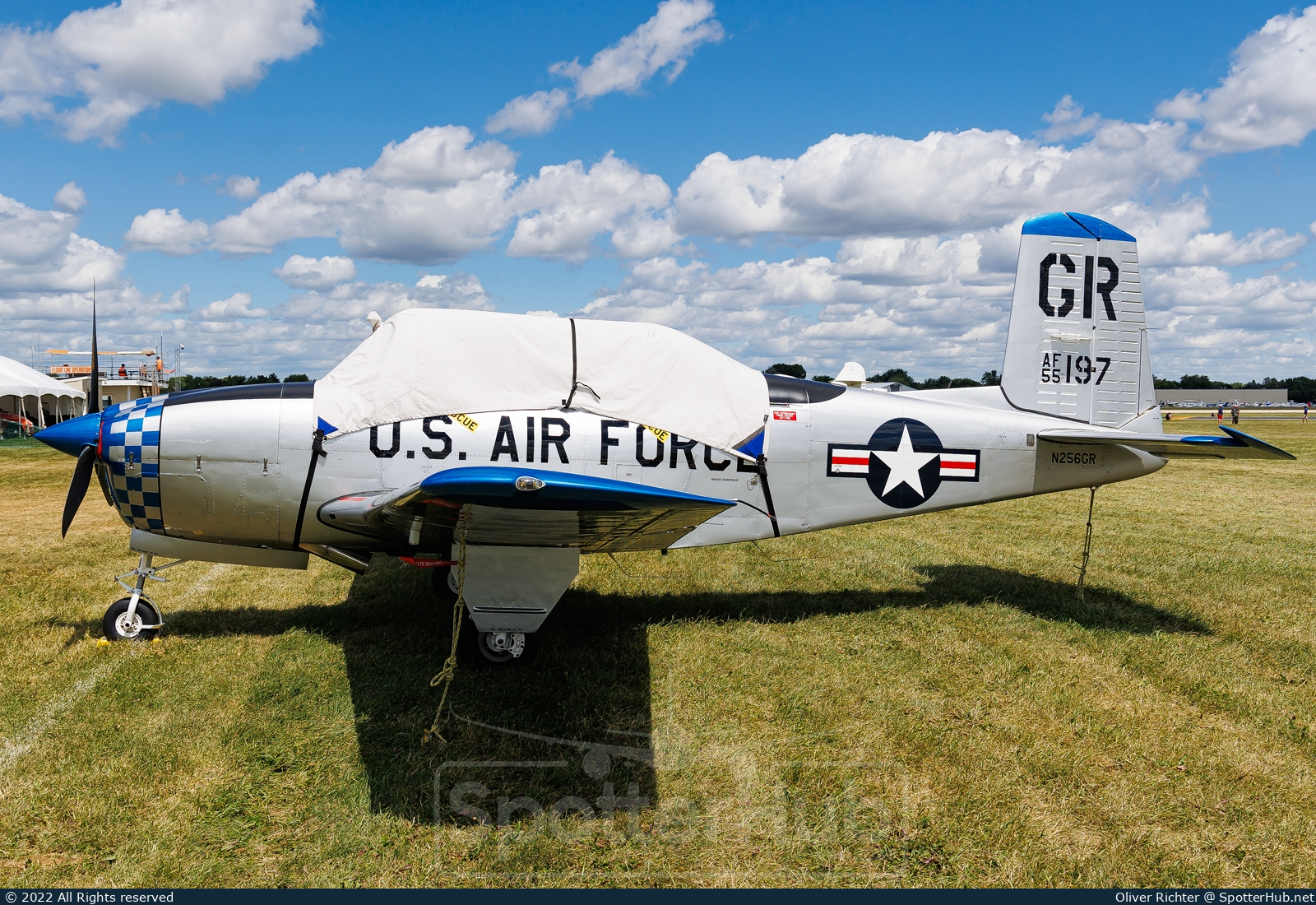 Photo of N256GR - Beechcraft T-34A Mentor operated by Private