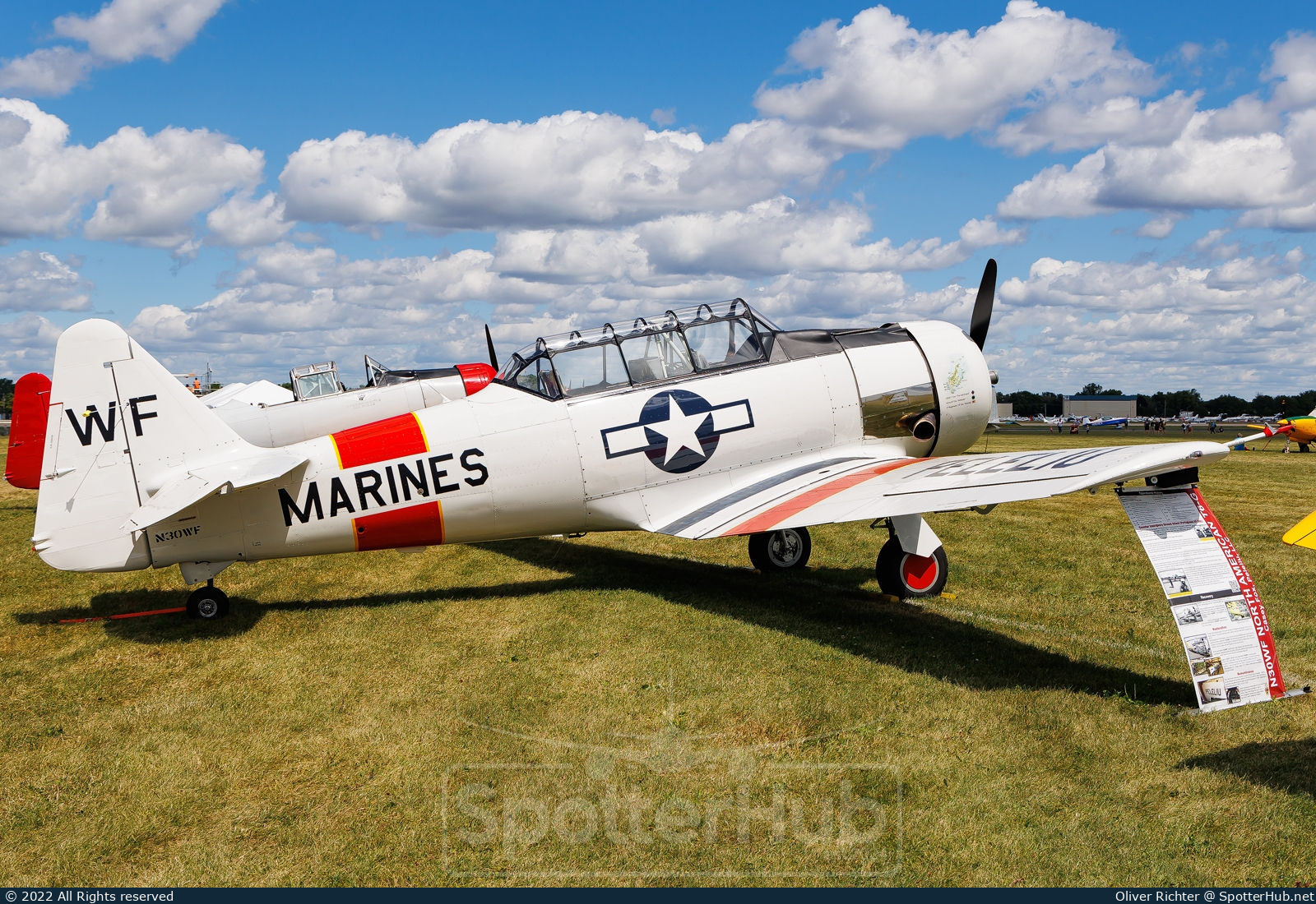 Photo of N30WF - North American T-6G Texan operated by Private