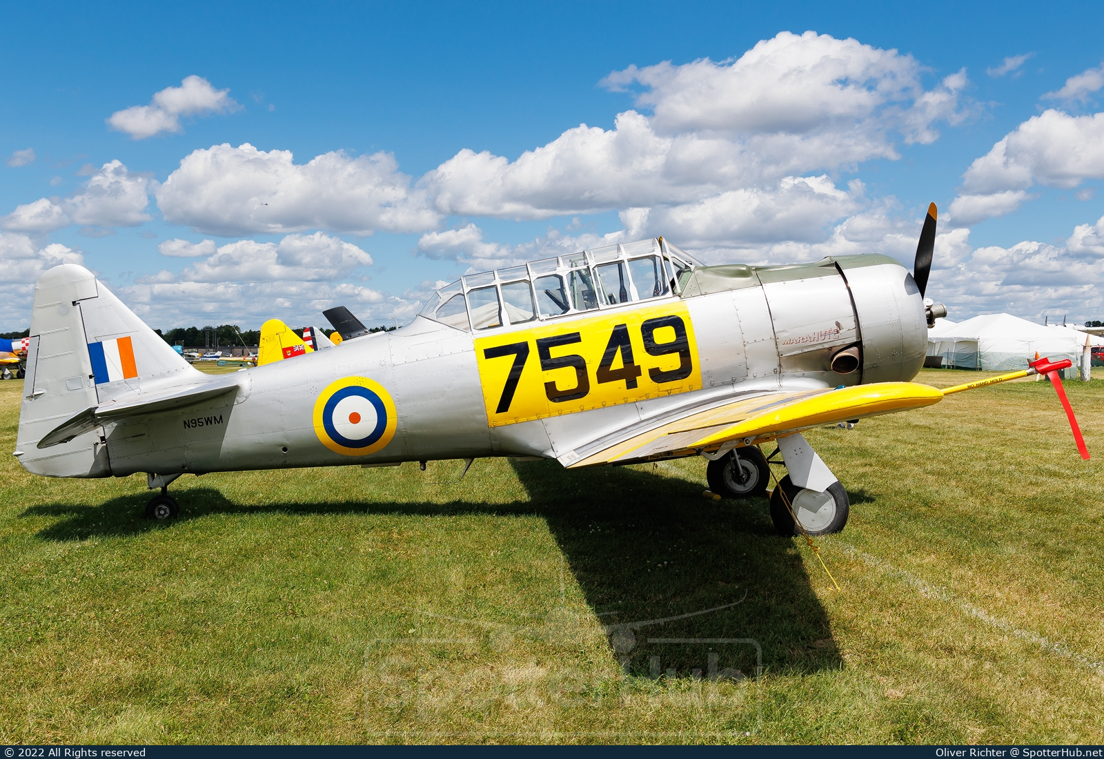 Photo of N95WM - North American AT-6D Harvard III operated by Private