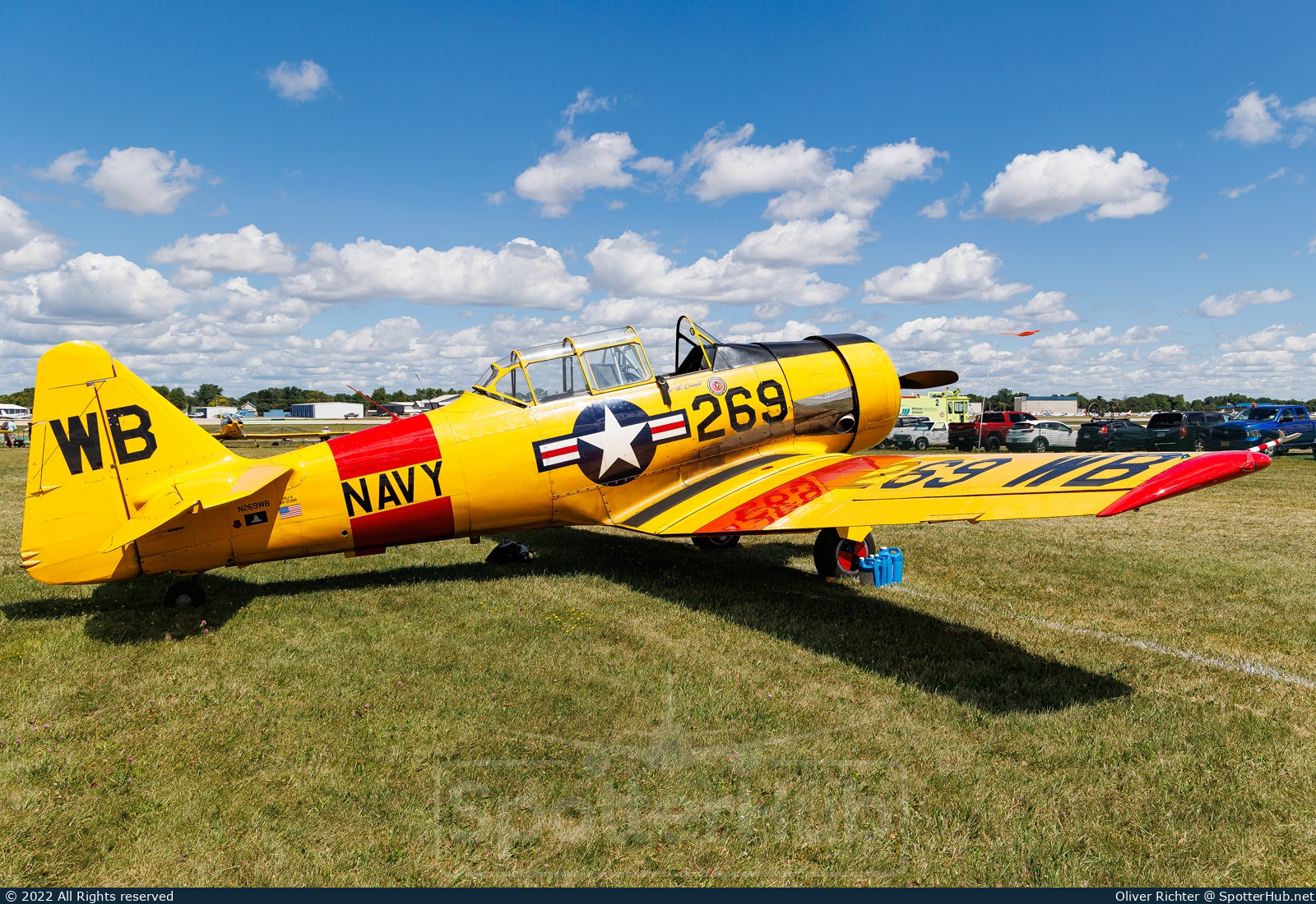 Photo of N269WB - North American SNJ-4 Texan operated by Private