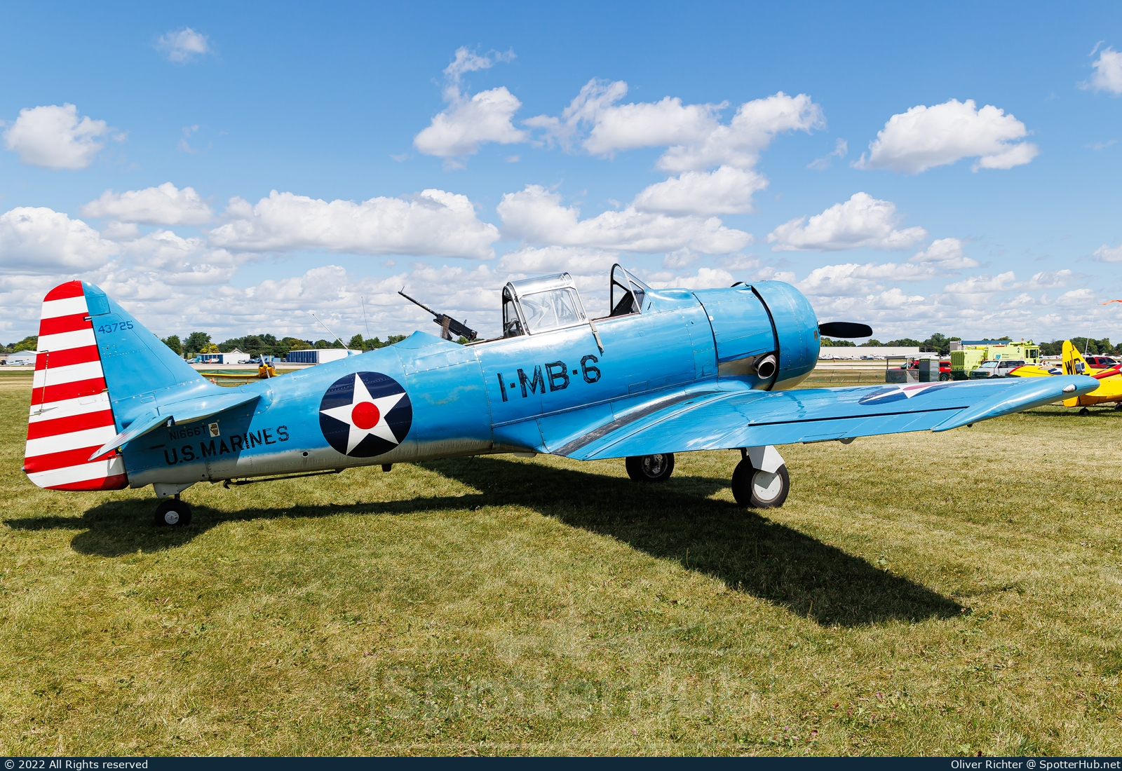 Photo of N1666T - North American SNJ-5B Texan operated by Private