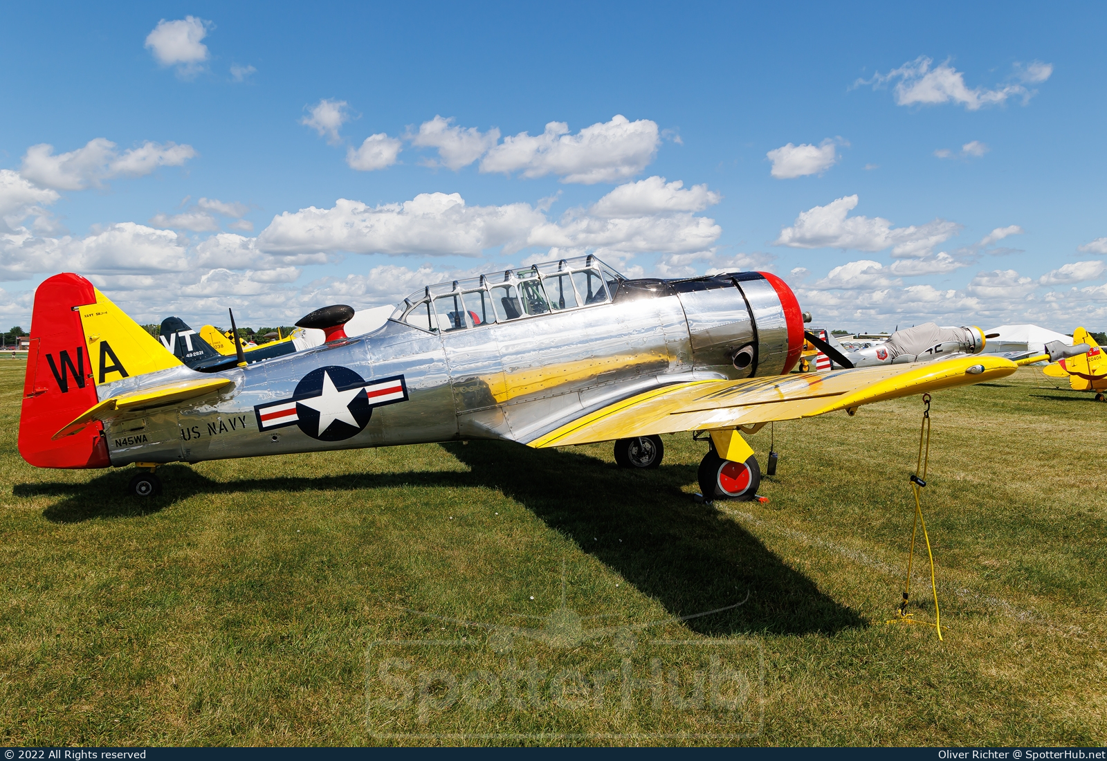 Photo of N45WA - North American SNJ-4 Texan operated by Private