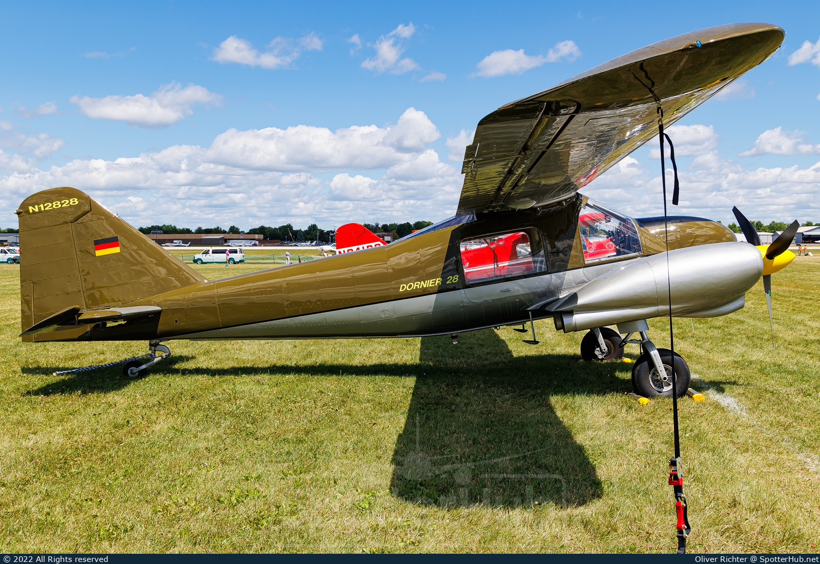 Photo of N12828 - Dornier Do 28A-1 Skyservant operated by Private