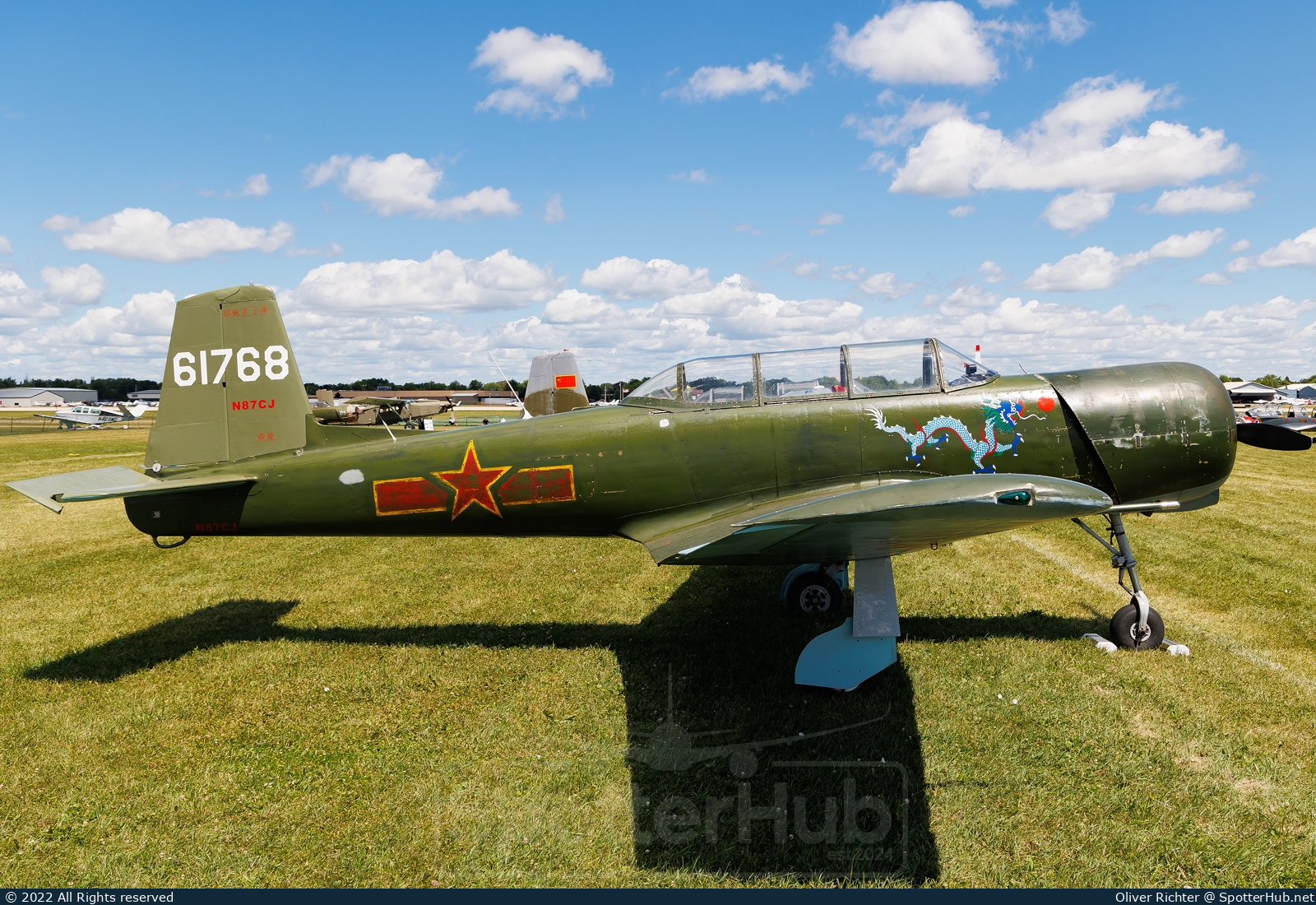 Photo of N87CJ - Nanchang CJ-6 operated by Private