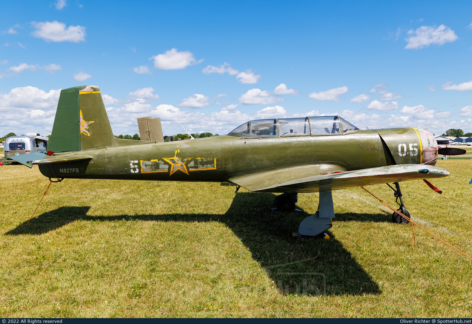 Photo of N827FS - Nanchang CJ-6A operated by Private