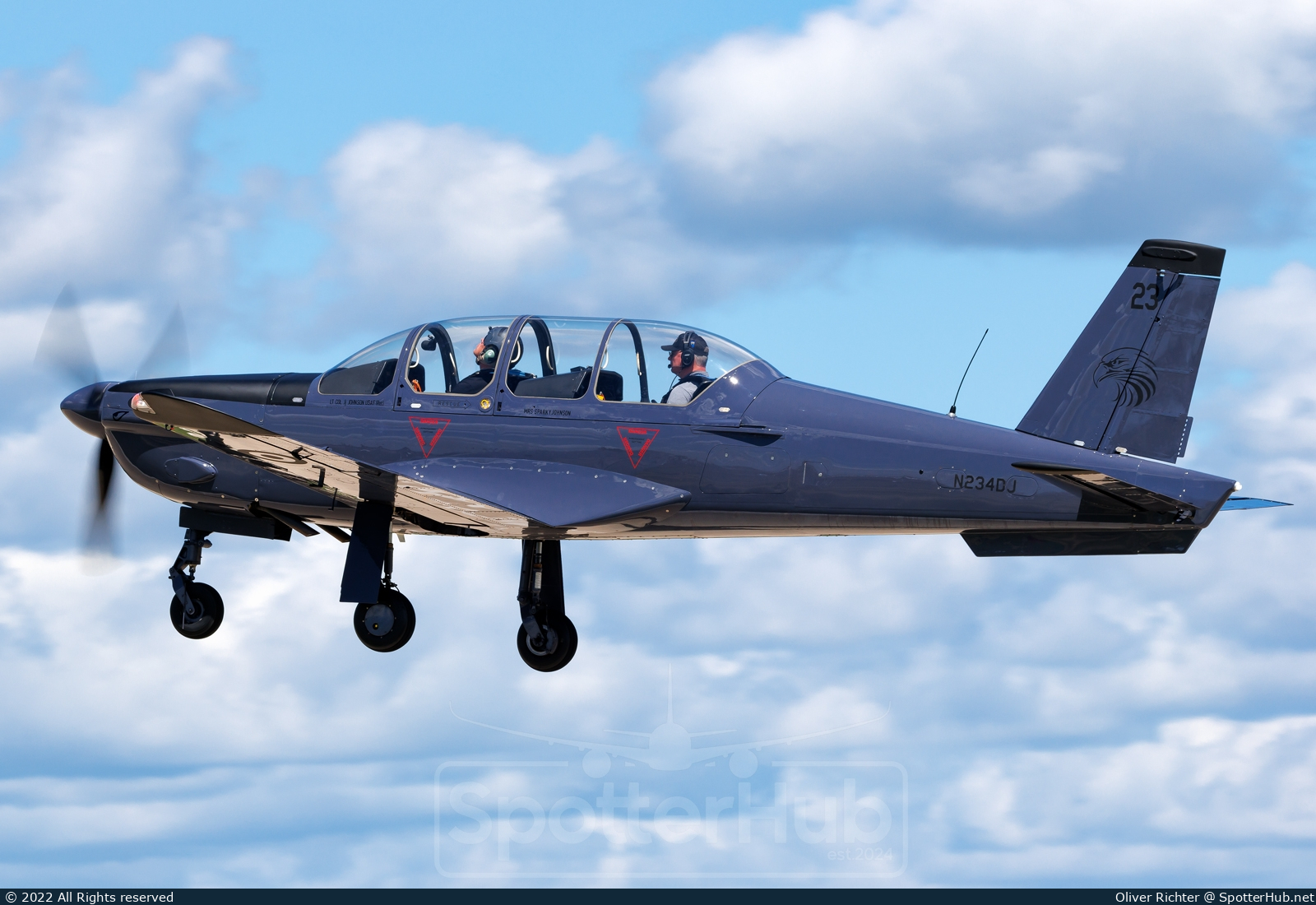 Photo of N234DJ - SOCATA TB-30 Epsilon operated by Private