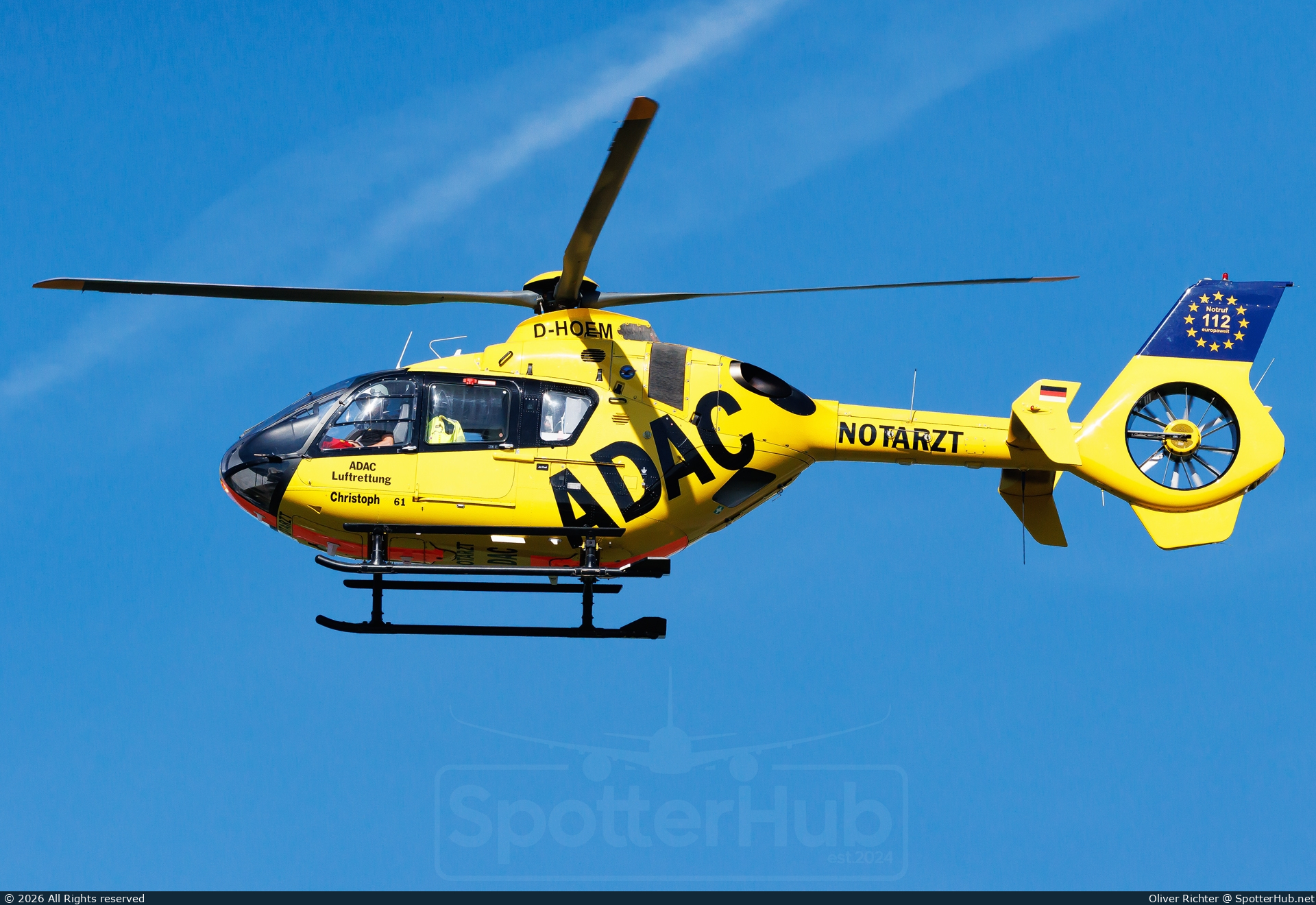Photo of D-HOEM - Eurocopter EC135 P2 operated by ADAC Luftrettung