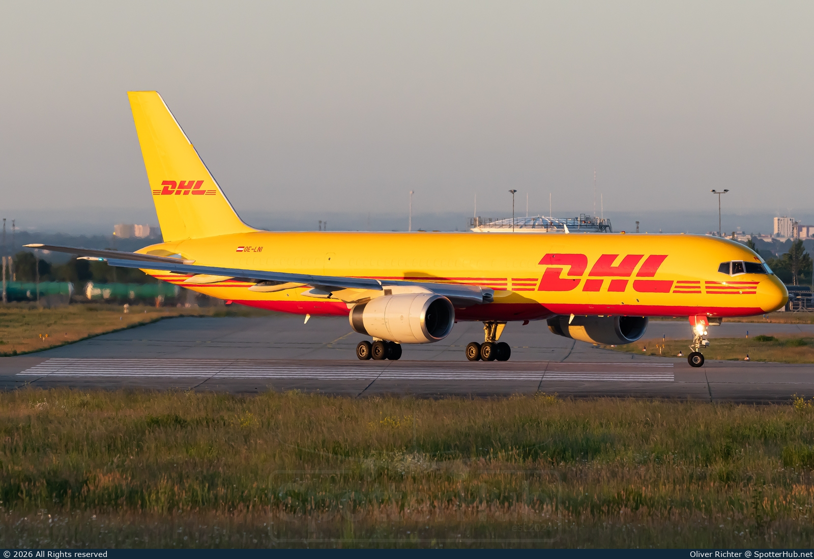 Photo of OE-LNI - Boeing 757-28A(PCF) operated by DHL Air Austria