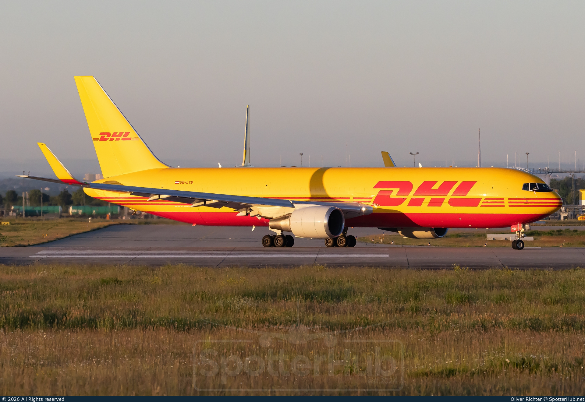 Photo of OE-LYB - Boeing 767-304(ER)(BDSF) operated by DHL Air Austria