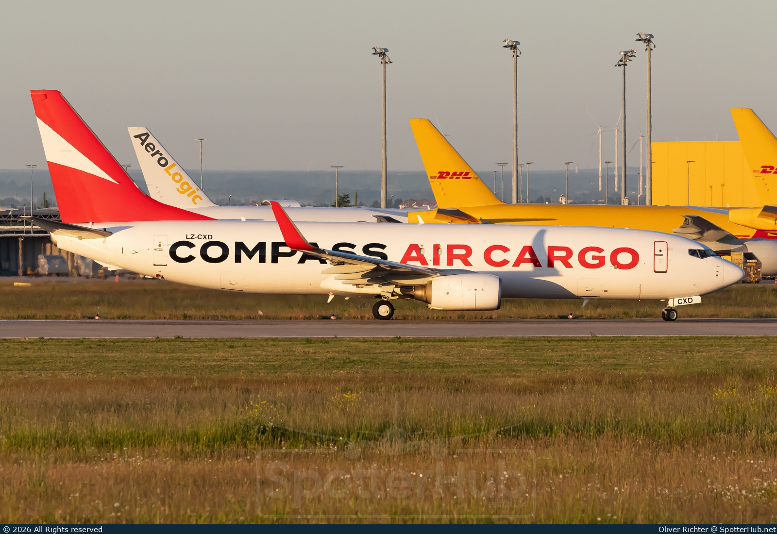 Photo of LZ-CXD - Boeing 737-85R(SF) operated by Compass Air Cargo
