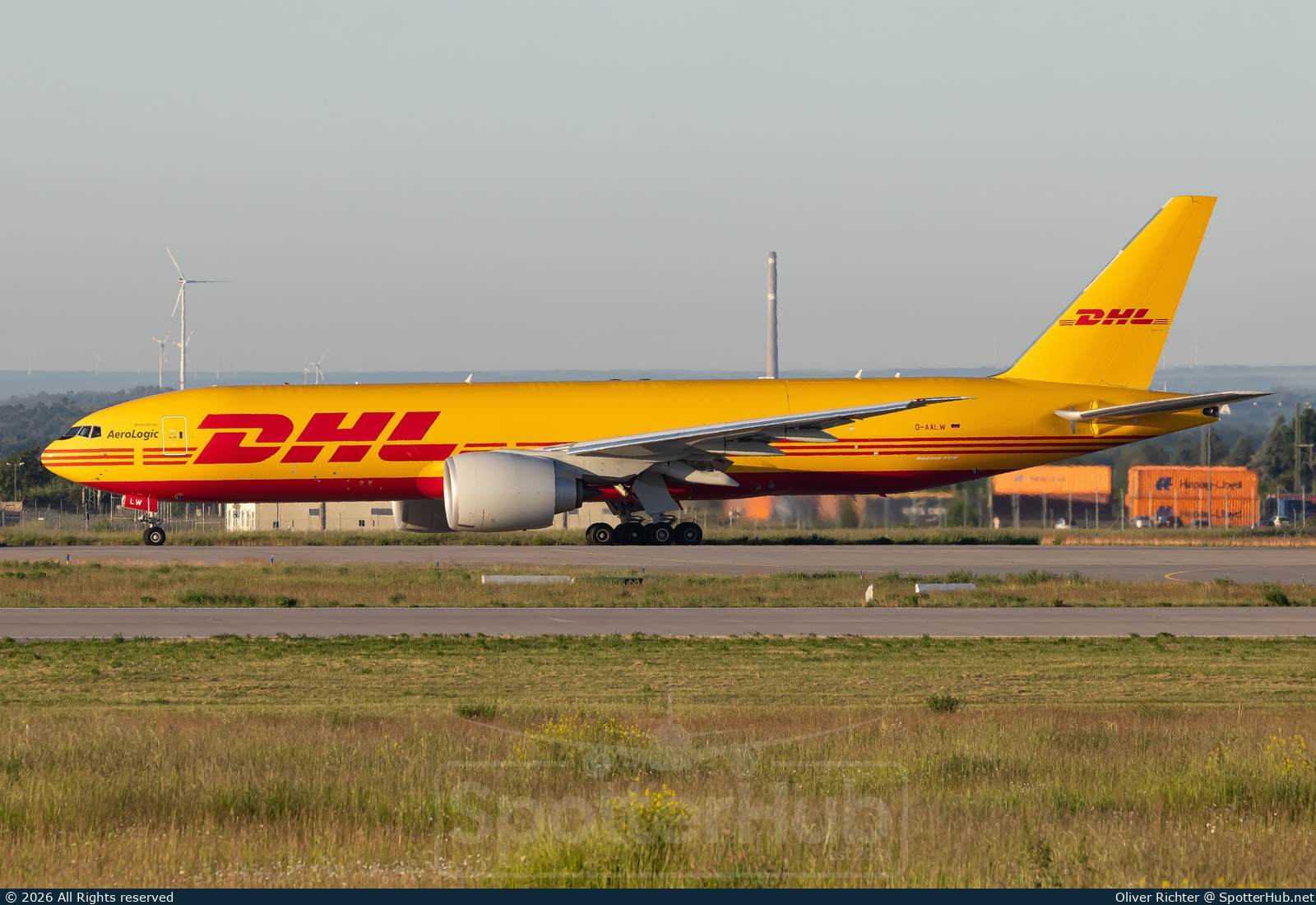 Photo of D-AALW - Boeing 777-F operated by AeroLogic