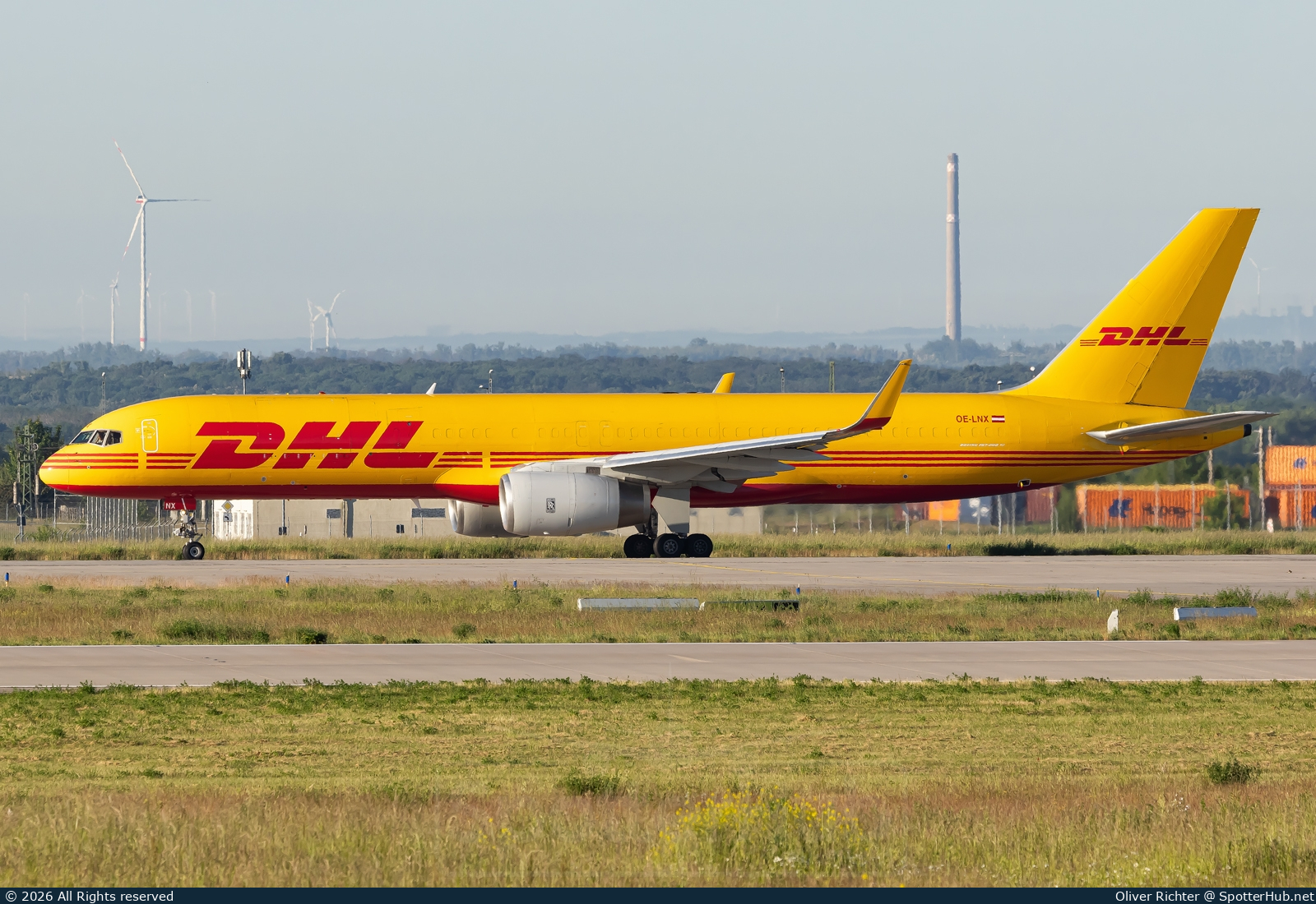 Photo of OE-LNX - Boeing 757-223(PCF) operated by DHL Air Austria